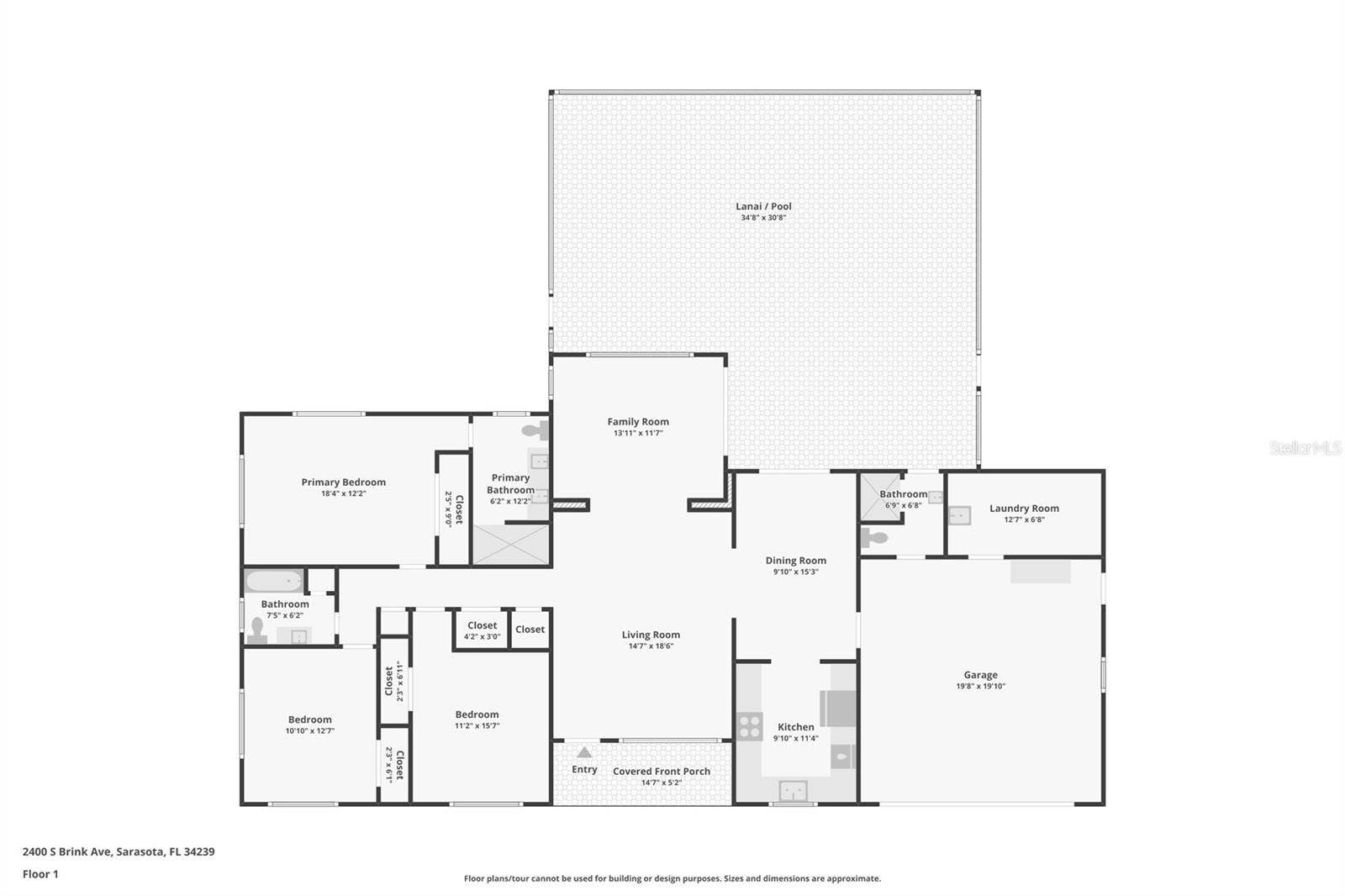 2400 S BRINK AVENUE, Sarasota, FL 34239