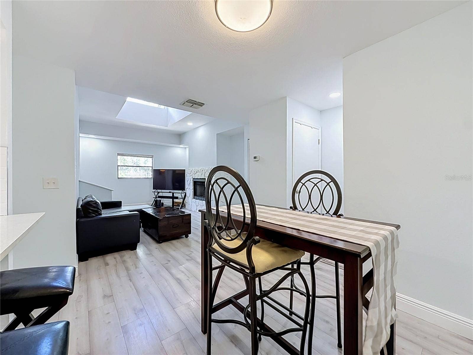Dining Area into Living Area
