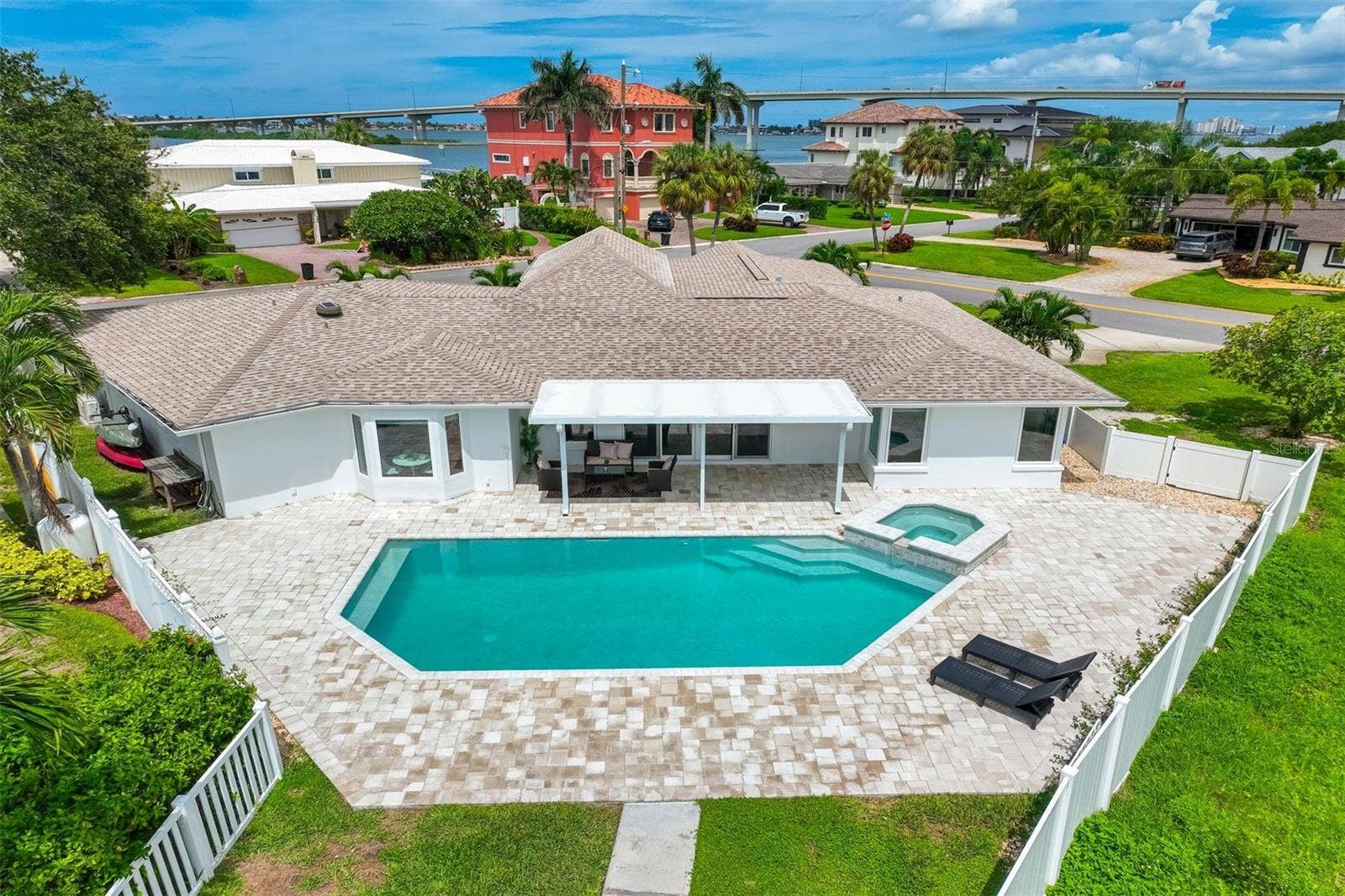 201 DRIFTWOOD LANE, Largo, FL 33770 Aerial View