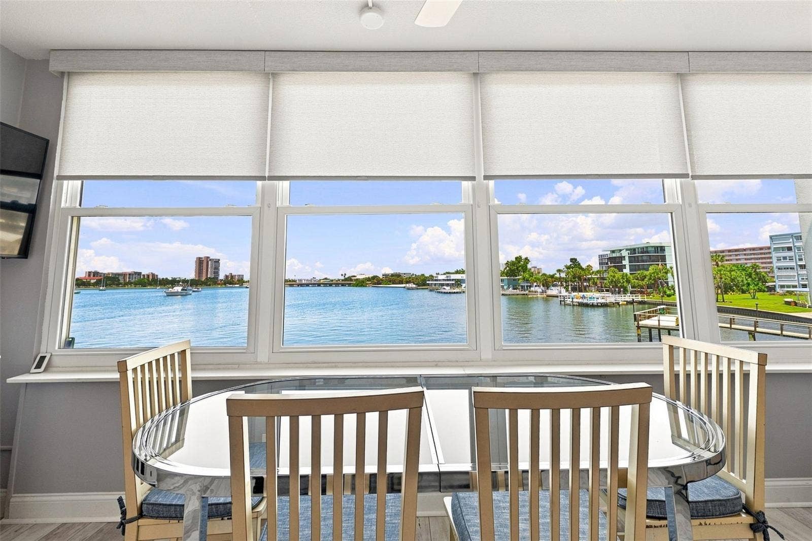1898 SHORE DRIVE S, #208, South Pasadena, FL 33707 Your view from the family/dining area!