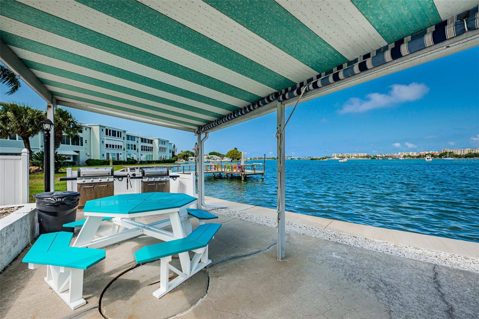 1898 SHORE DRIVE S, #208, South Pasadena, FL 33707 The grill area at the clubhouse!