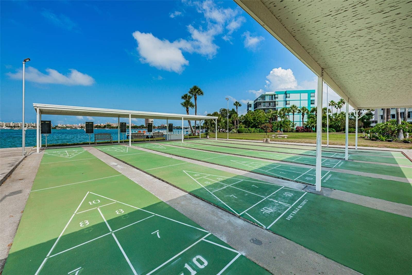1898 SHORE DRIVE S, #208, South Pasadena, FL 33707 Shuffleboard!