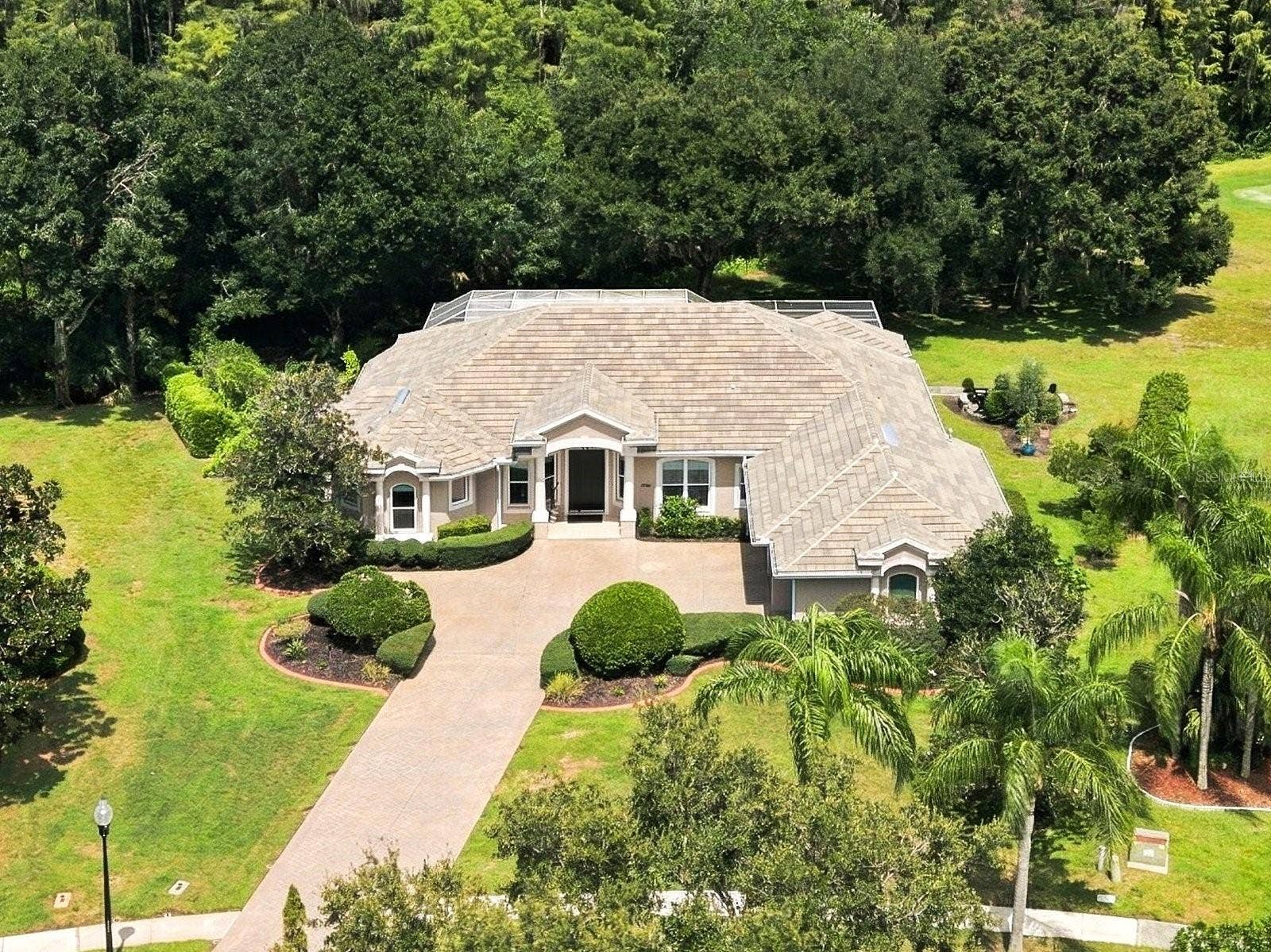321 TALL OAK TRAIL, Tarpon Springs, FL 34688 Prime Conservation and Golf Course Lot