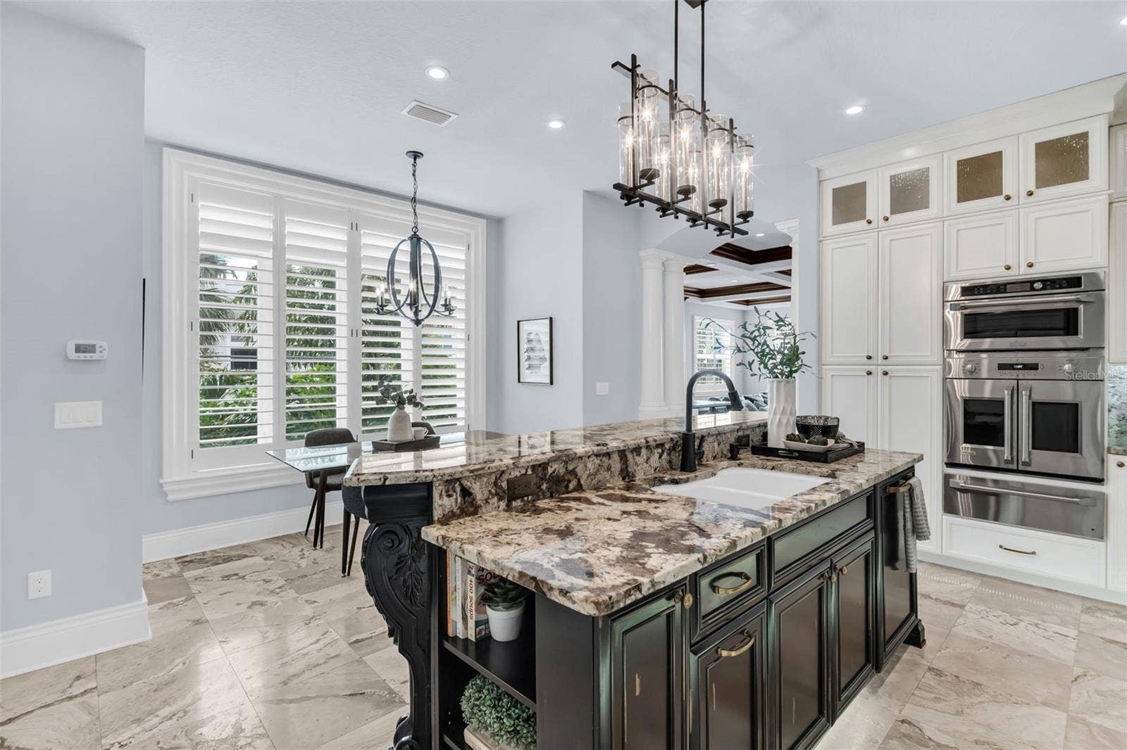 Main level Kitchen and Breakfast dining area