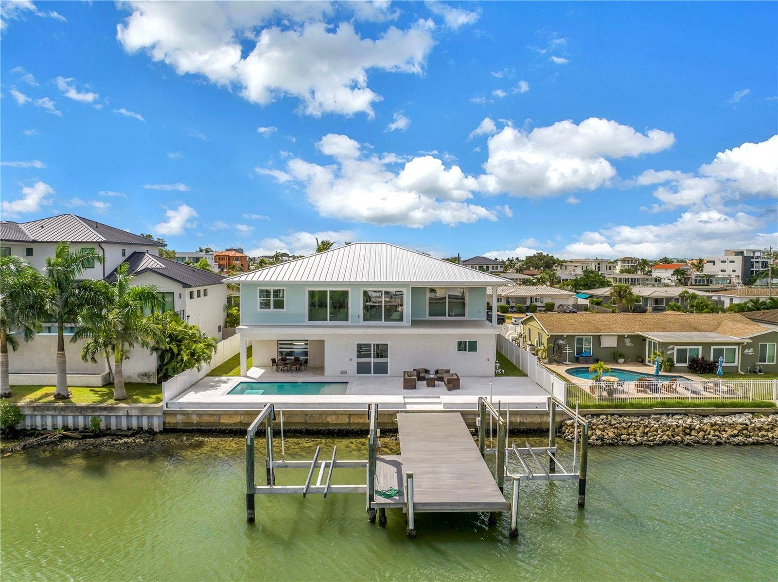 7957 2ND AVENUE S, St Petersburg, FL 33707 TWO BOAT LIFTS