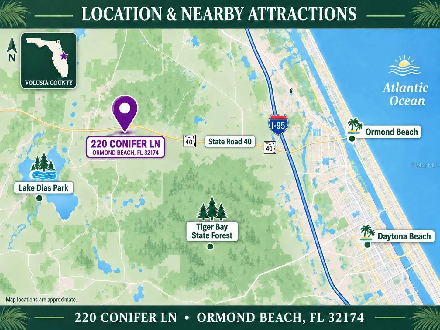 220 CONIFER LANE, Ormond Beach, FL 32174 220 CONIFER LANE, Ormond Beach, FL 32174