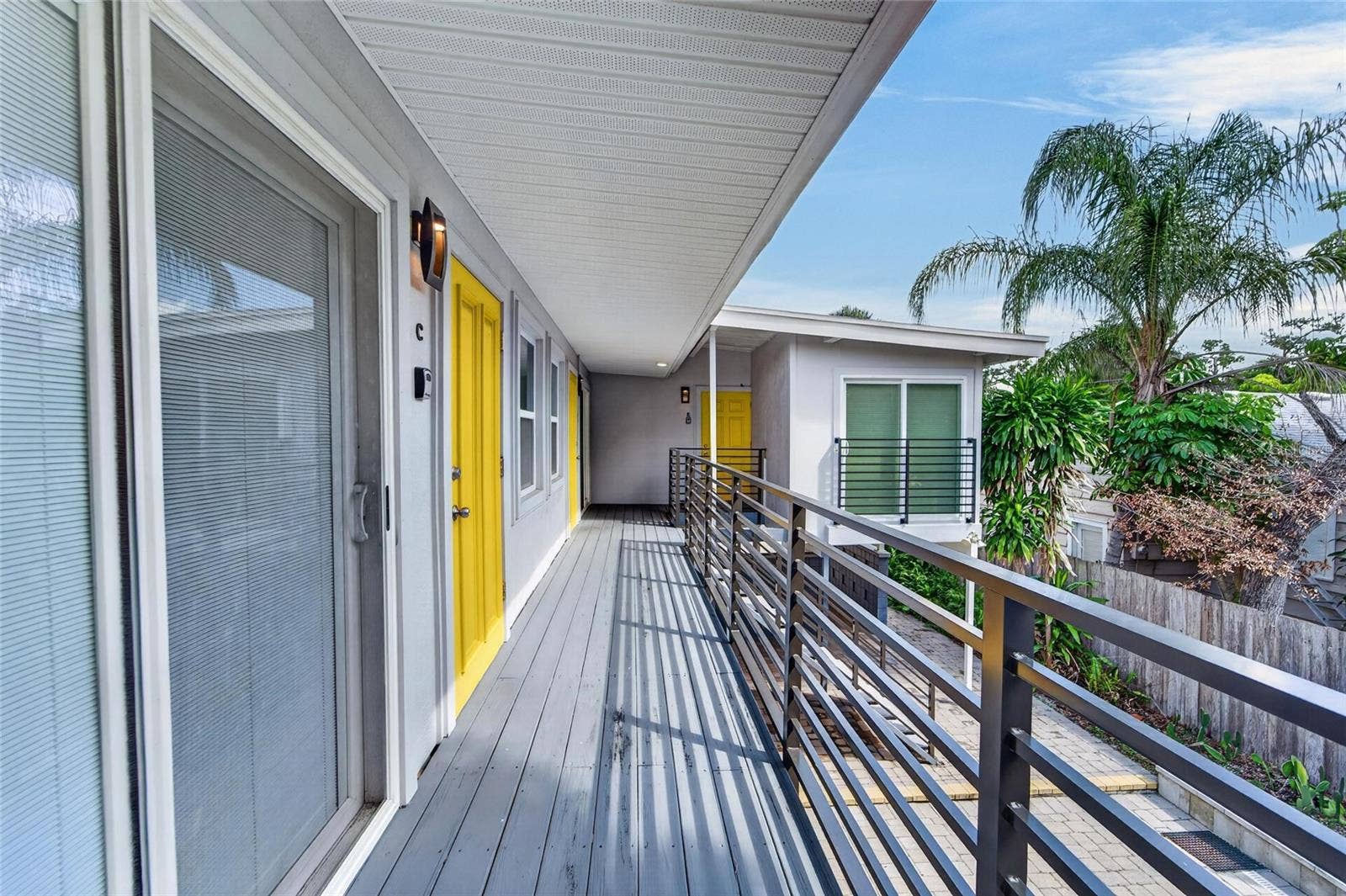 1236 13TH STREET, Sarasota, FL 34236 Entrance to Unit C - upstairs end unit