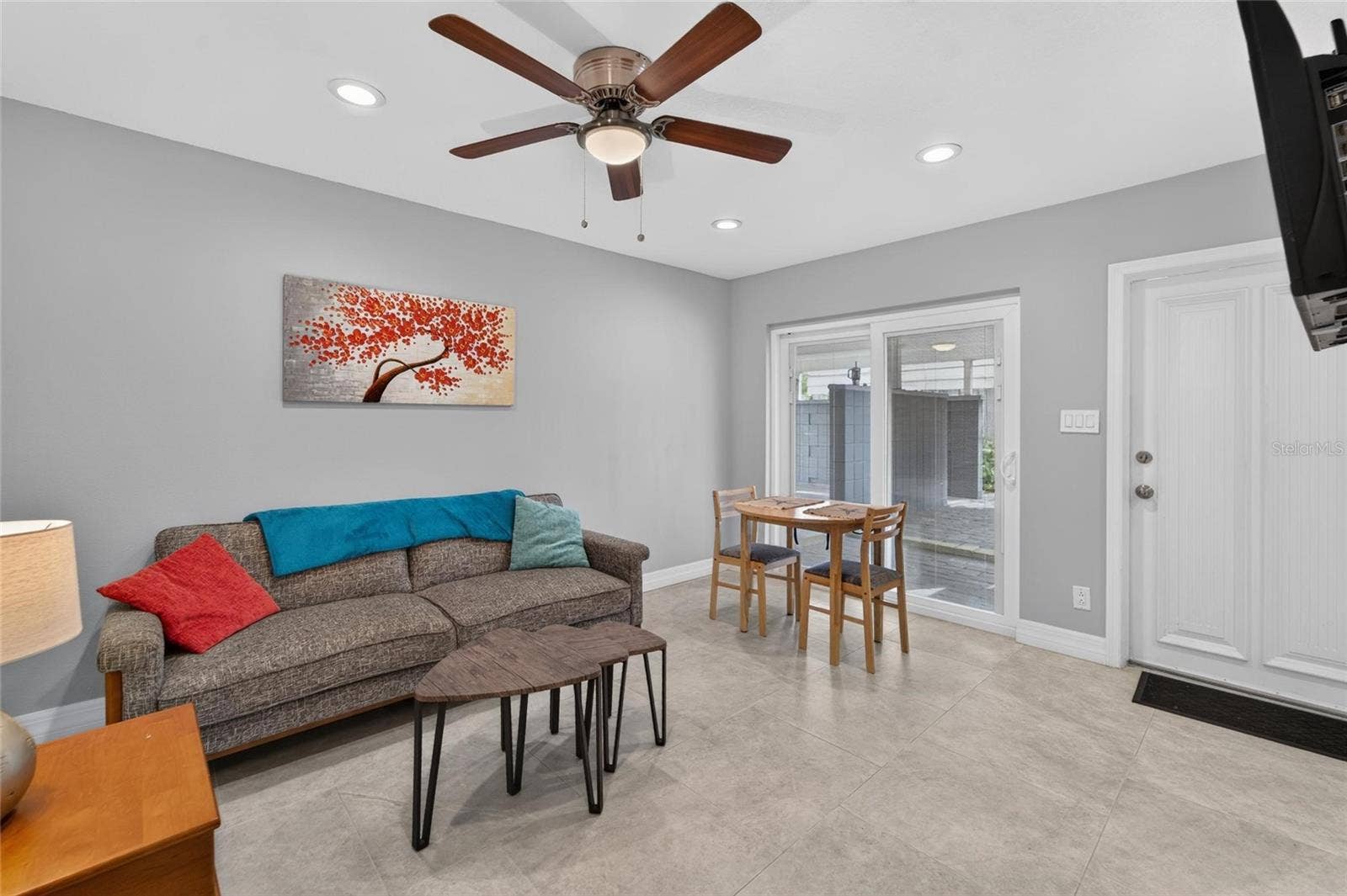 1236 13TH STREET, Sarasota, FL 34236 Unit A-couch folds to a Bed