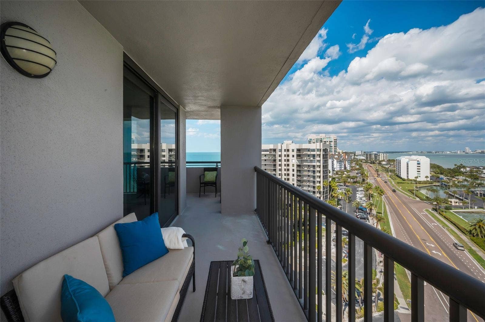 Balcony off the Kitchen & Sunroom / Flex room