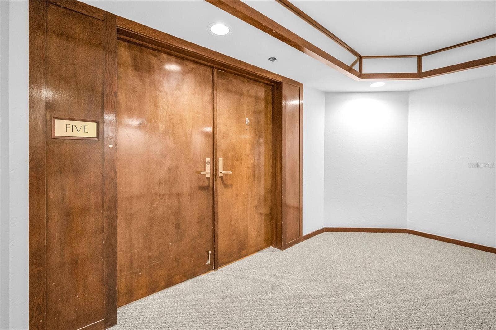 Entry to the Unit on the Penthouse level