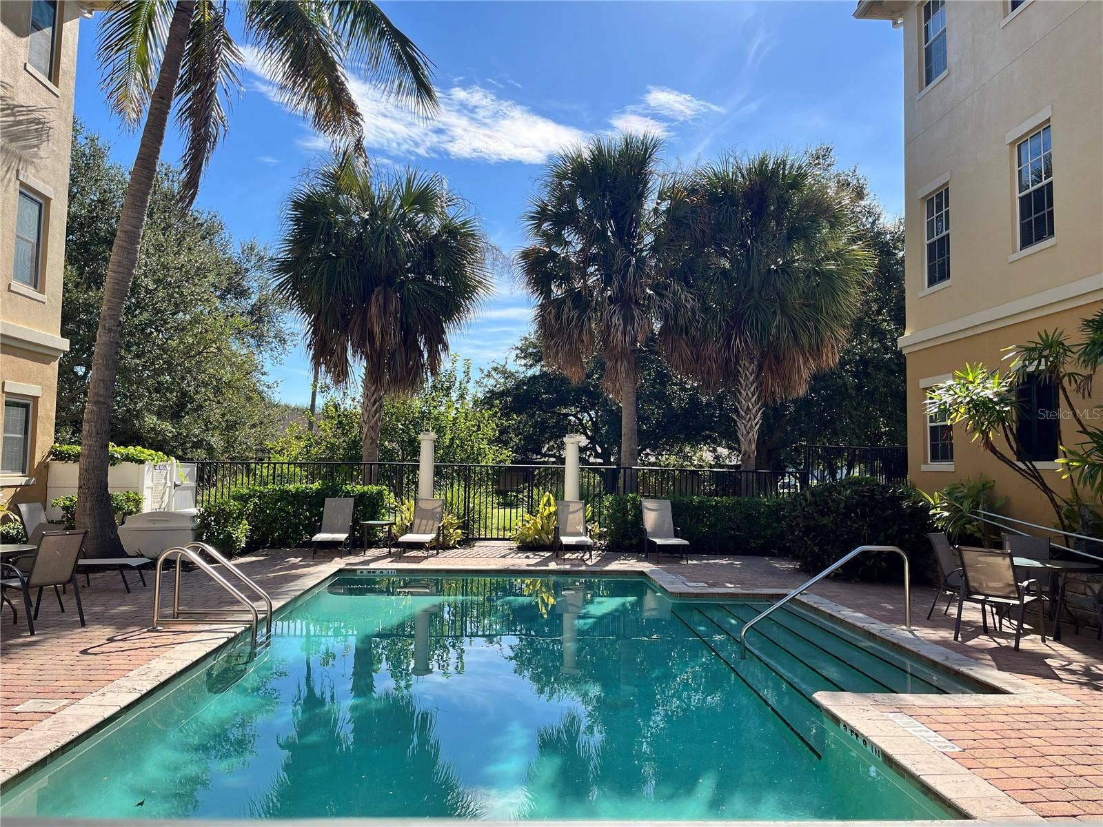 Pool and the Pinellas trail