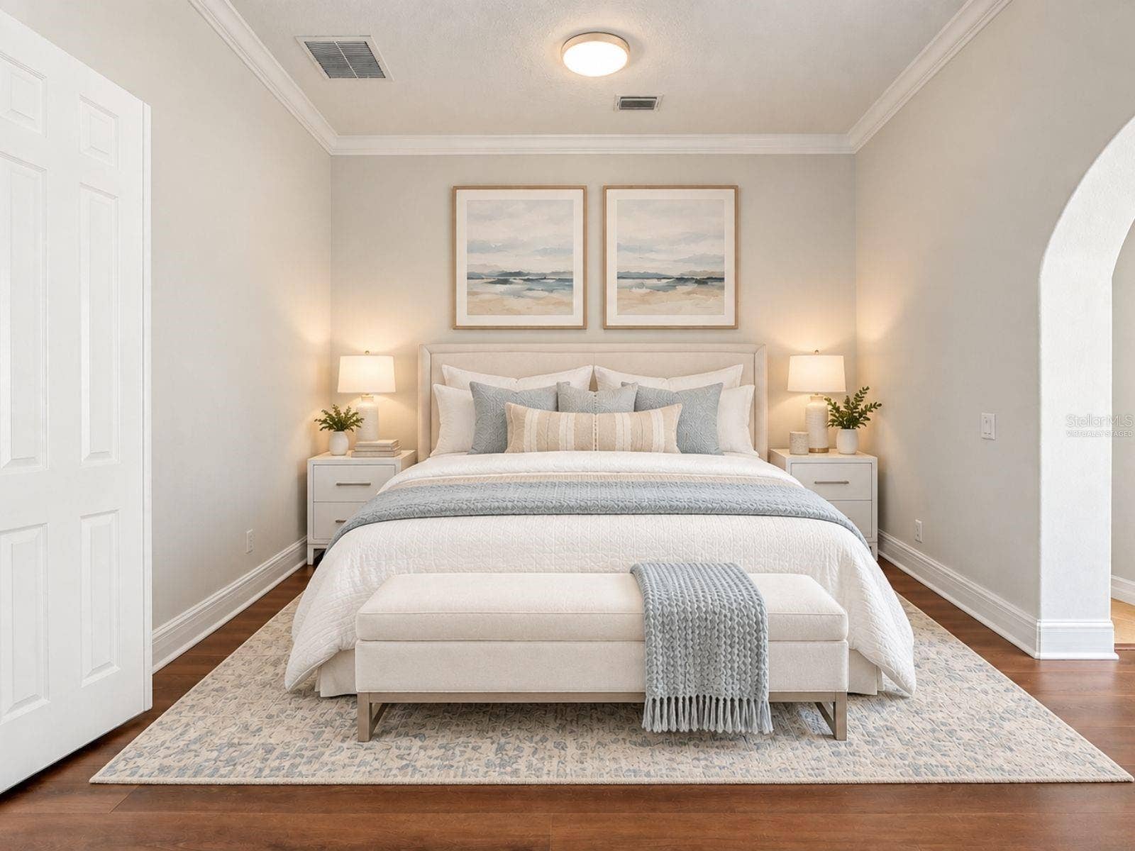 Virtually Staged-Primary Bedroom