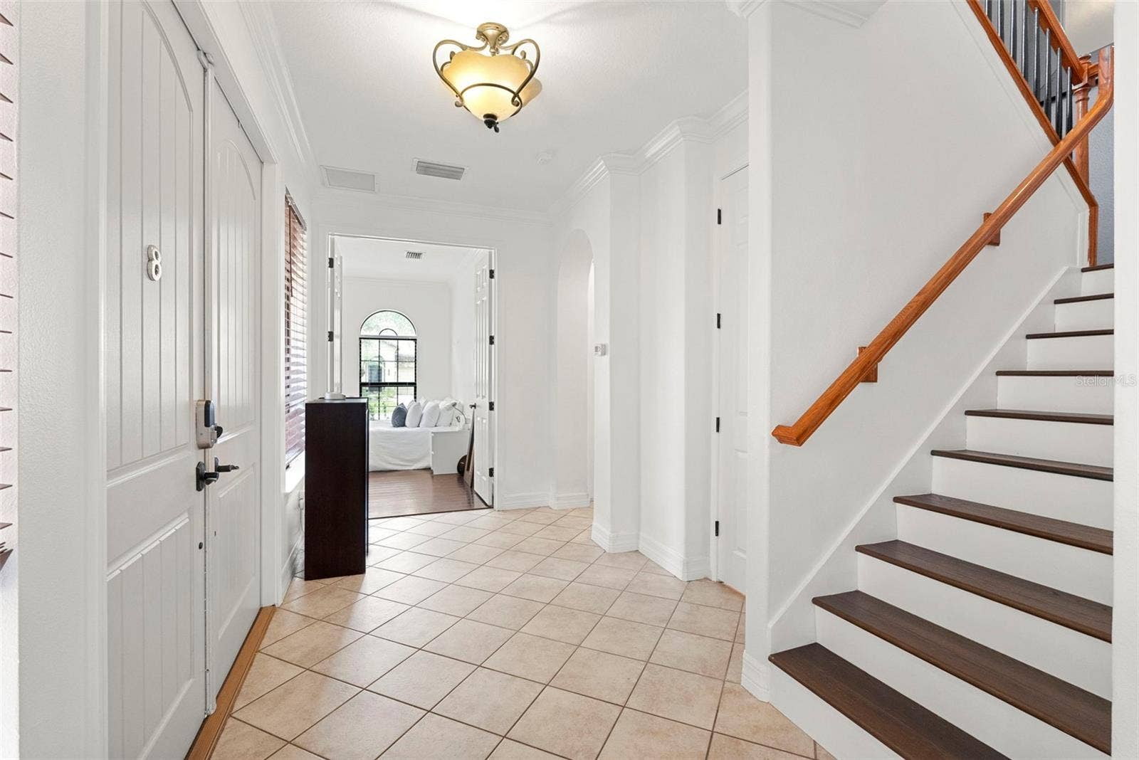Staircase To Second Floor