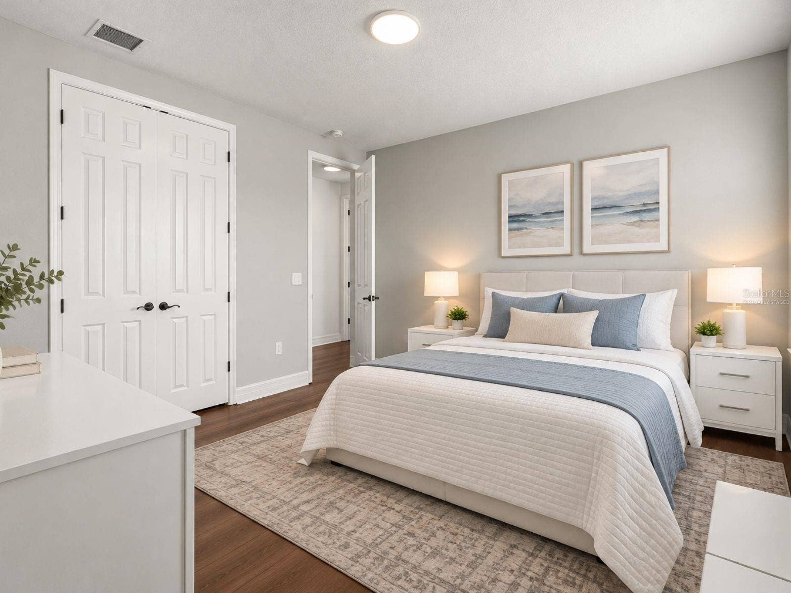 Virtually Staged-Bedroom Four
