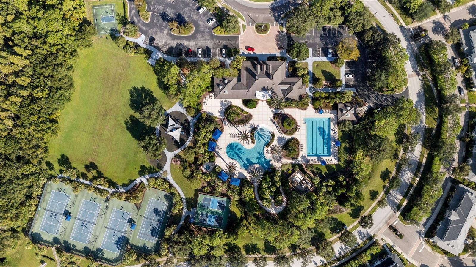 Aerial Of Amenities