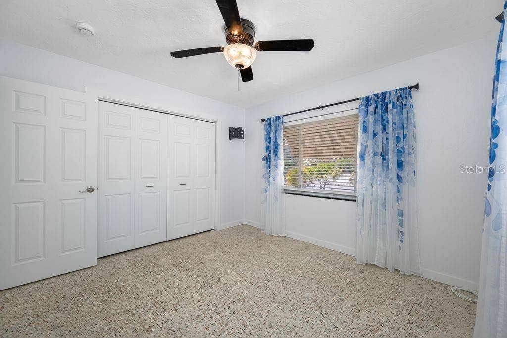 1472 DURLING DRIVE S, South Pasadena, FL 33707 Guest Bedroom with Built In Closets