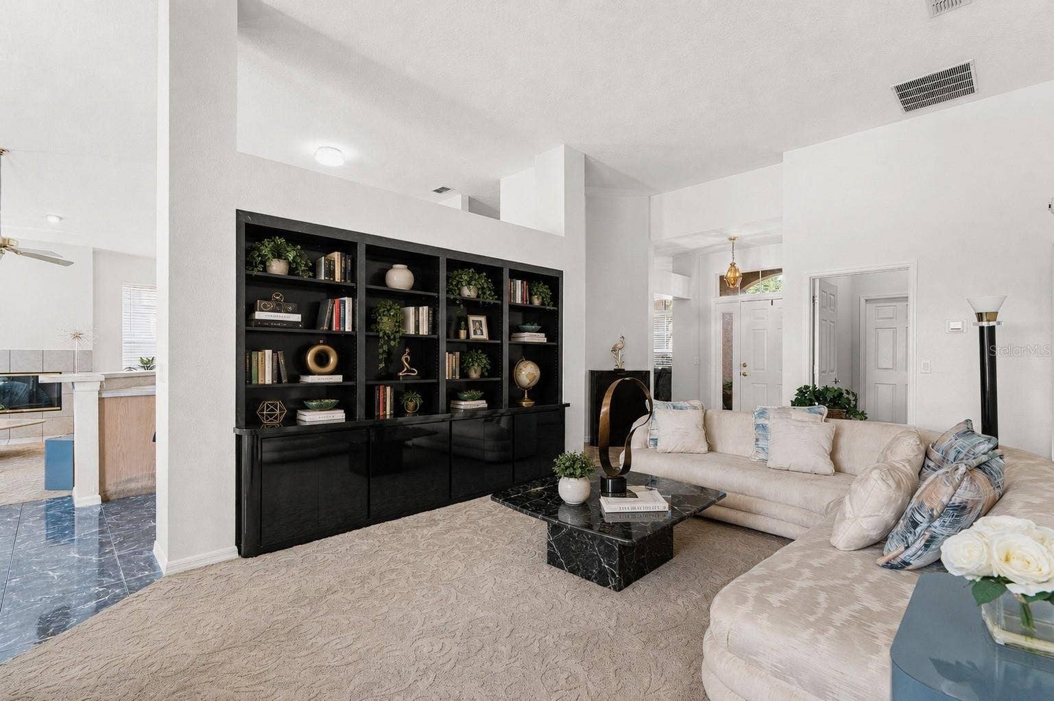 725 TIGRIS LANE, Lake Mary, FL 32746 Formal living room with built-in book shelf
