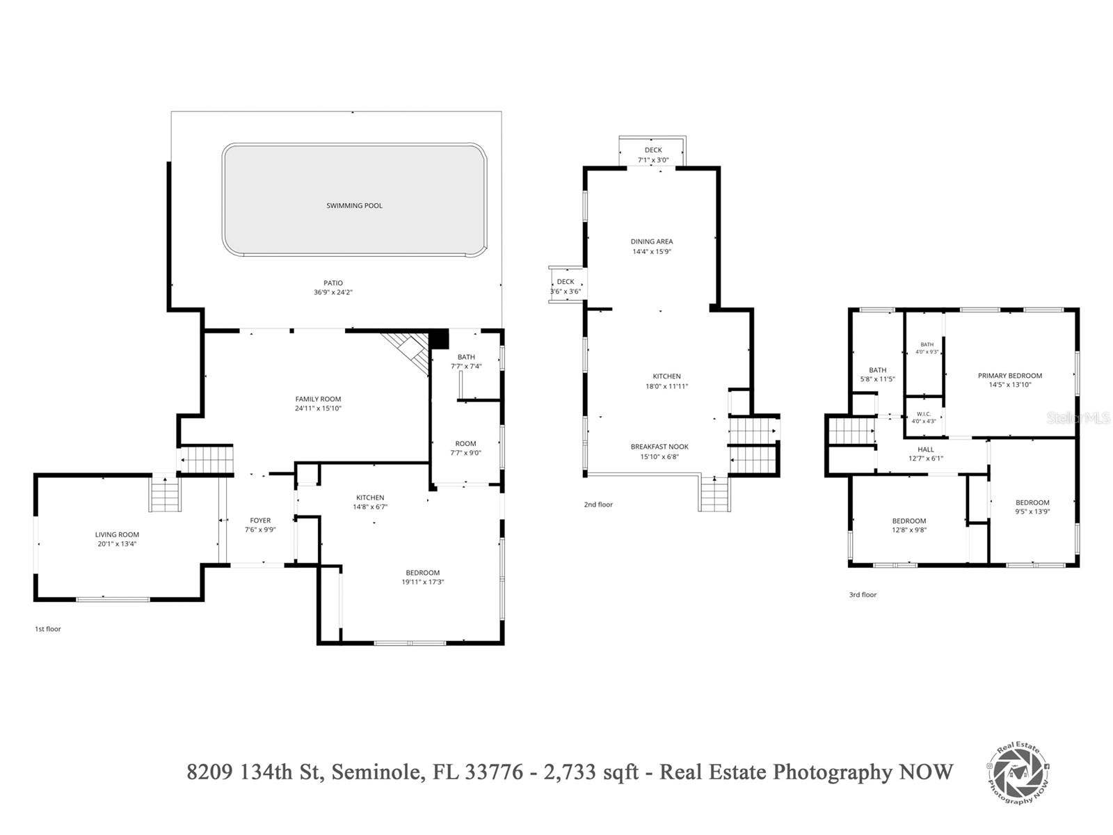 8209 134TH STREET, Seminole, FL 33776 Floor Plan
