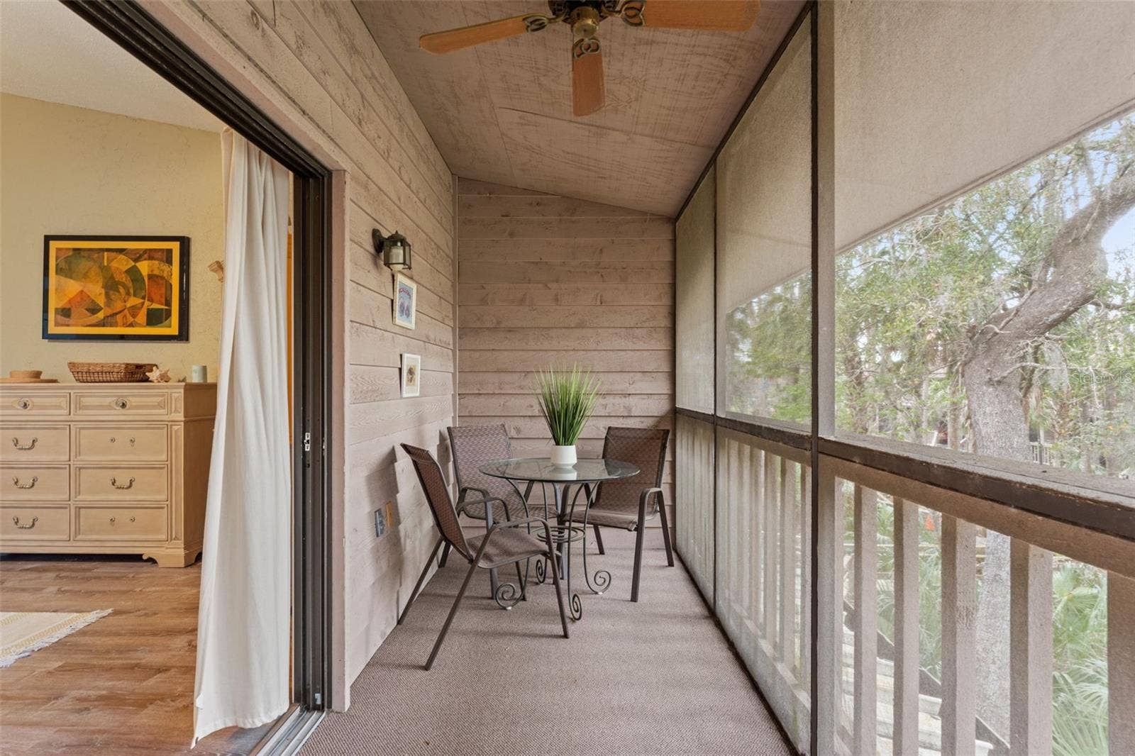 5155 S GRAY PELICAN WAY, Homosassa, FL 34448 Screened-in porch off the primary bedroom