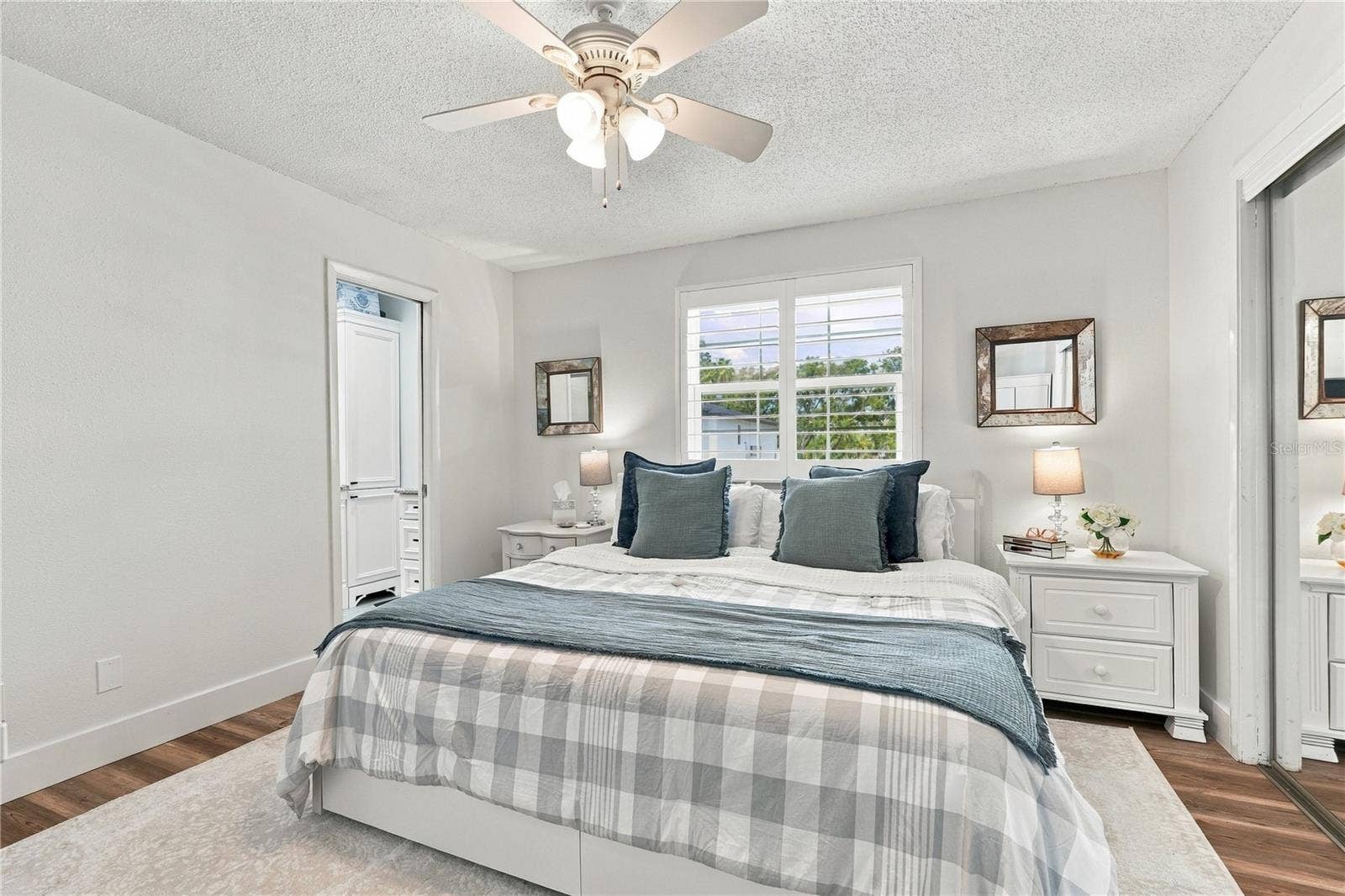 Primary Bedroom with a lot of natural light!