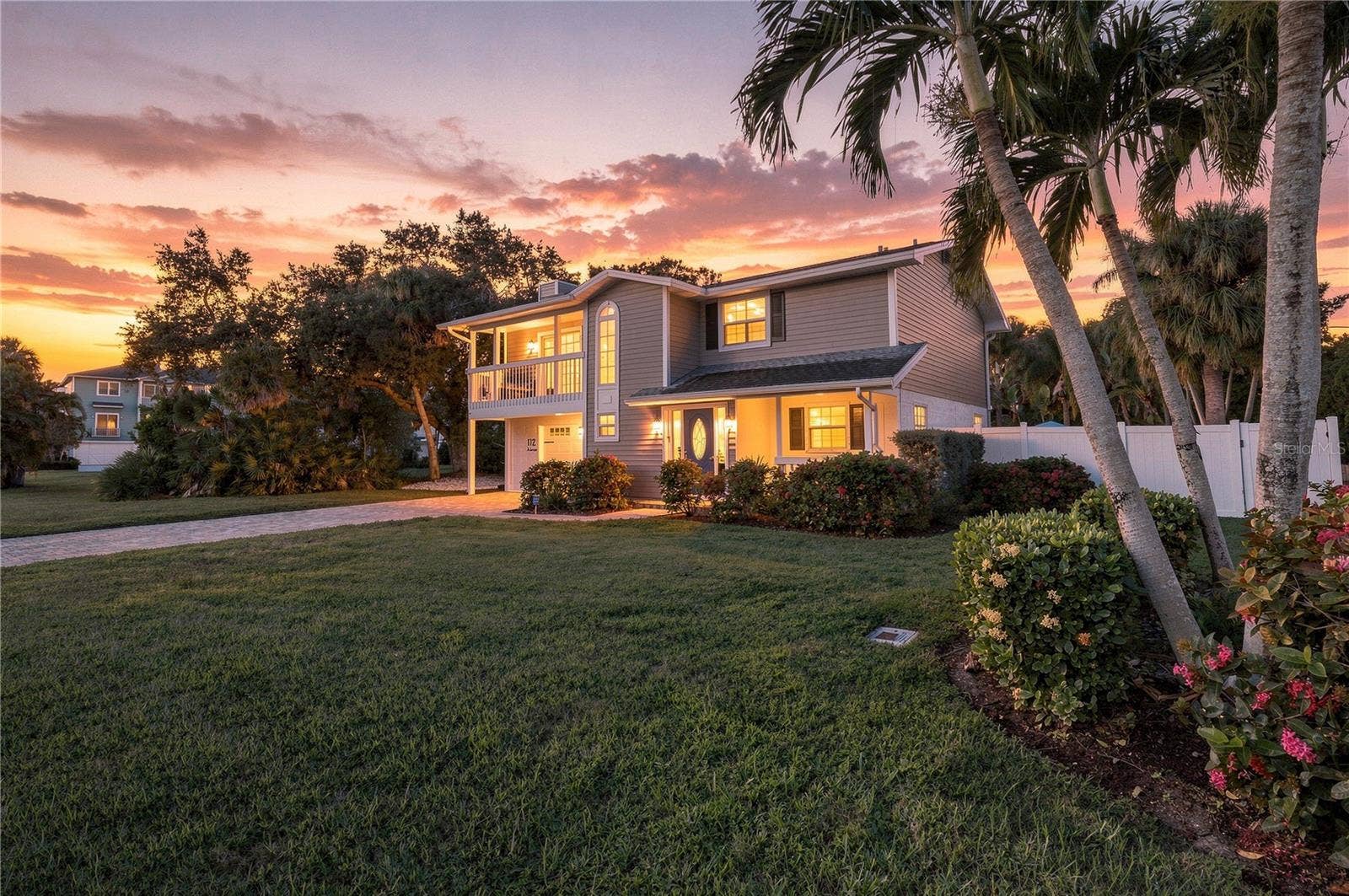 Gorgeous sunsets just minutes from the water.