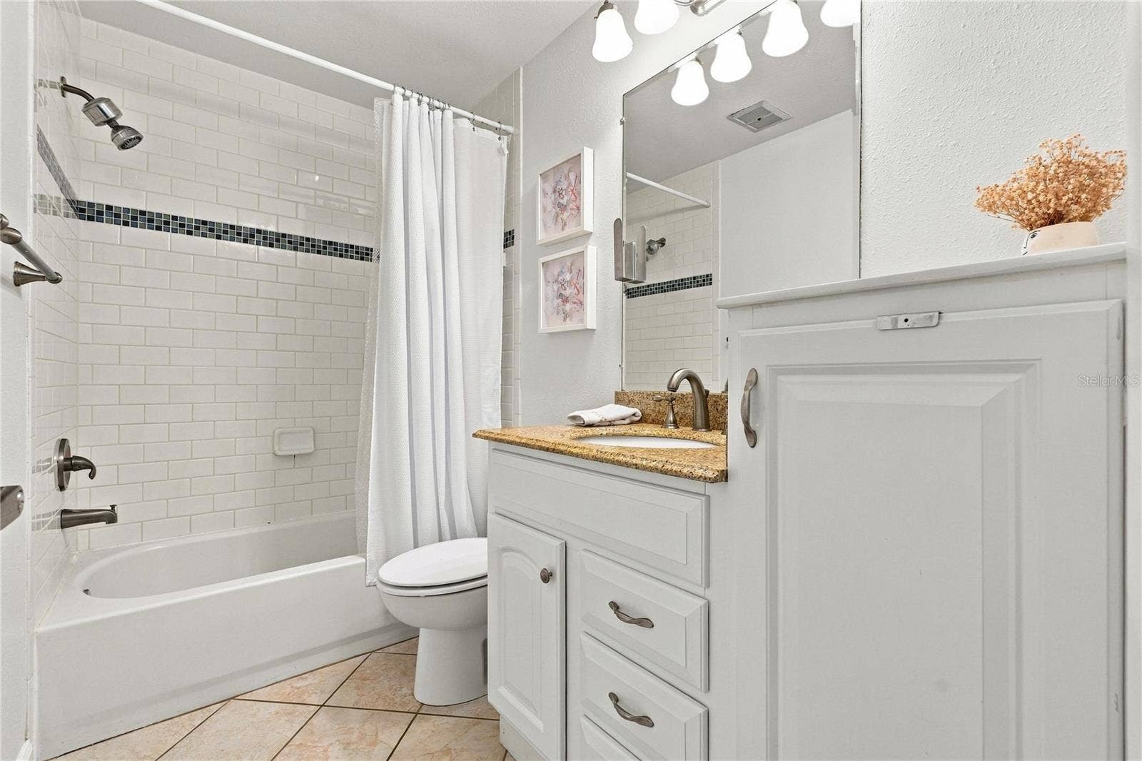 Secondary bathroom