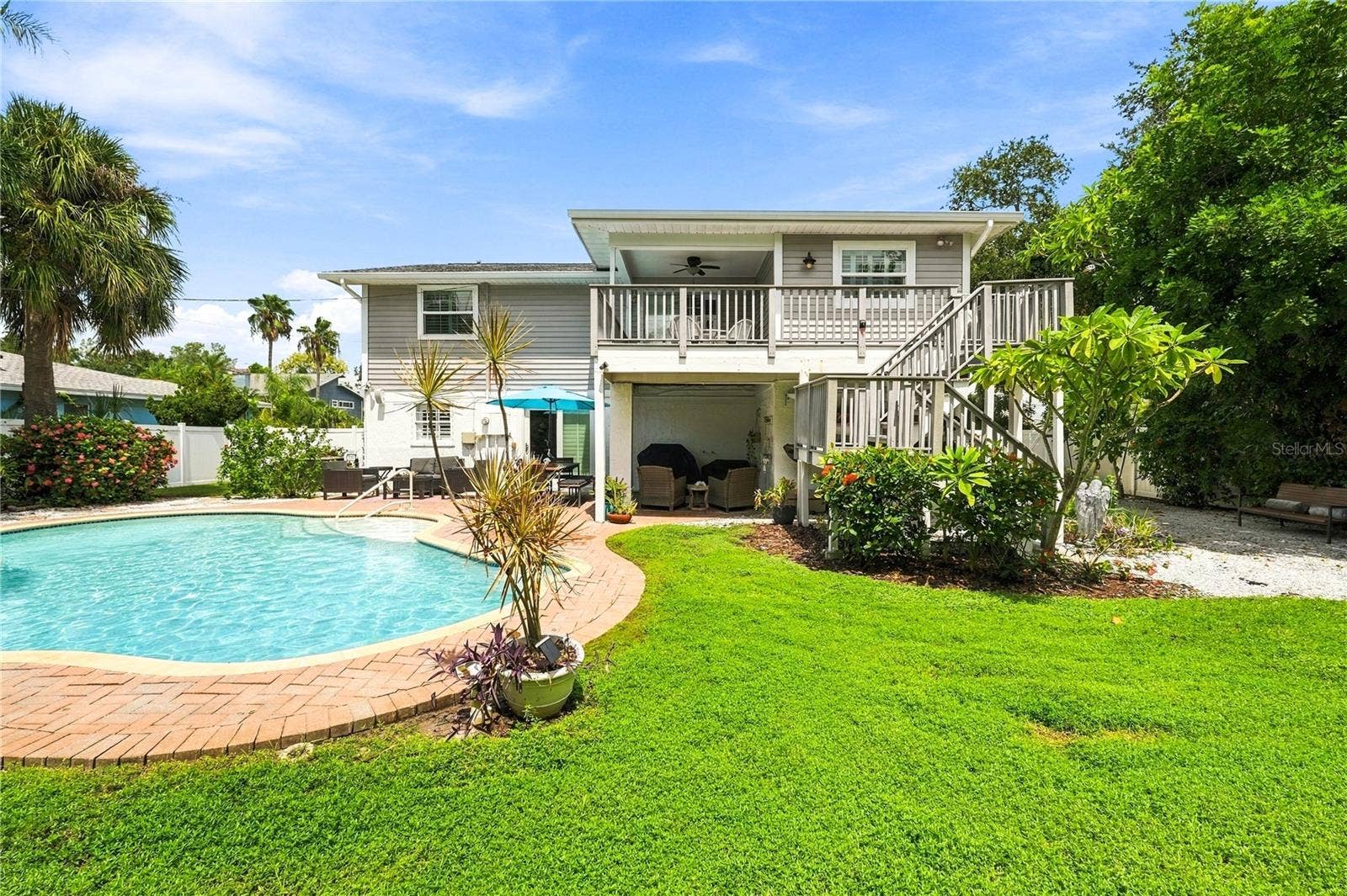 Oversize lot and beautiful backyard!