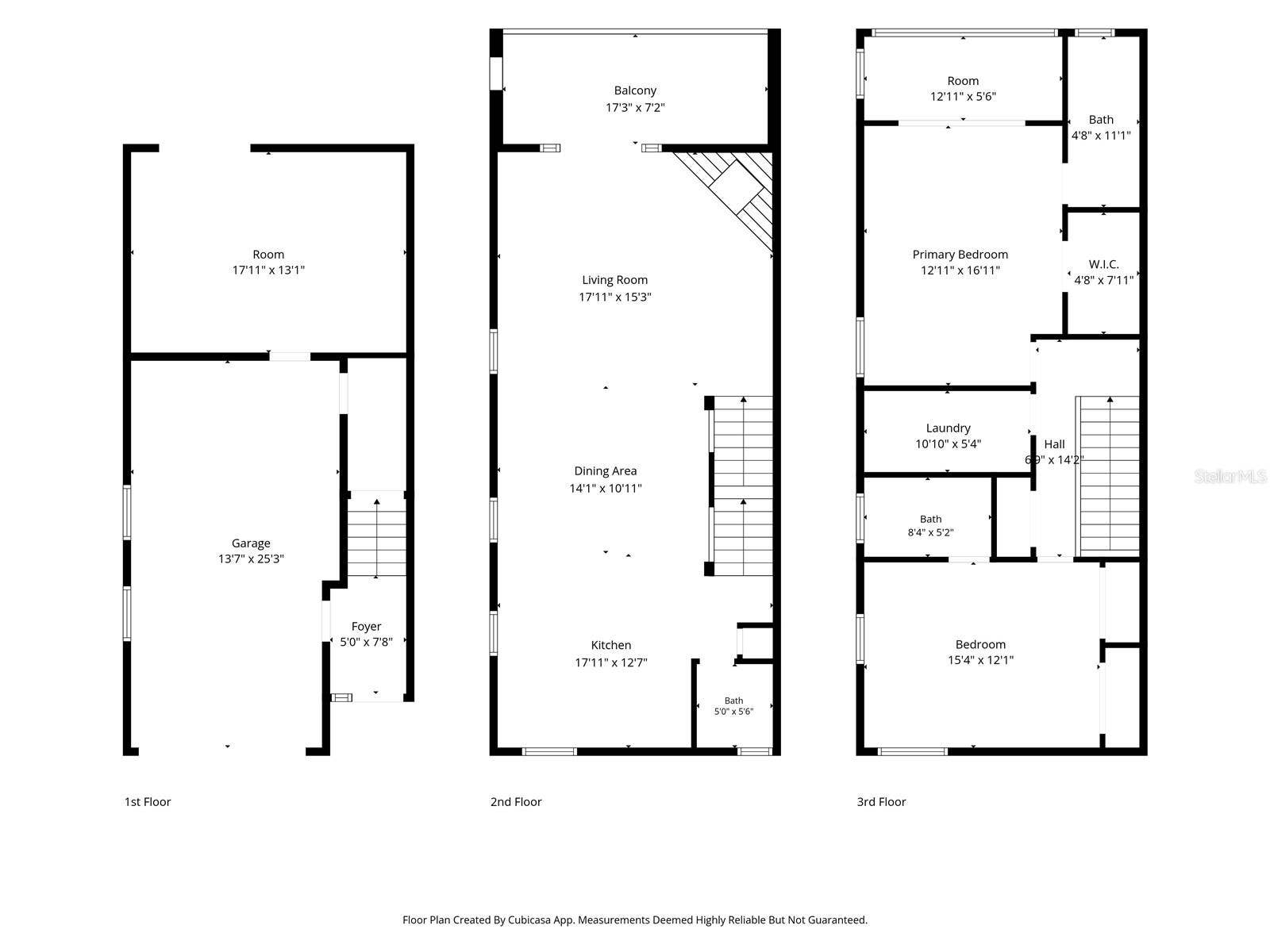 All three floors.