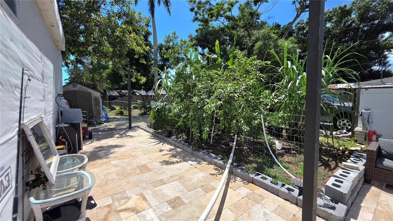 1702 26TH STREET W, Bradenton, FL 34205 Tiled Backyard area, Oversized Lot