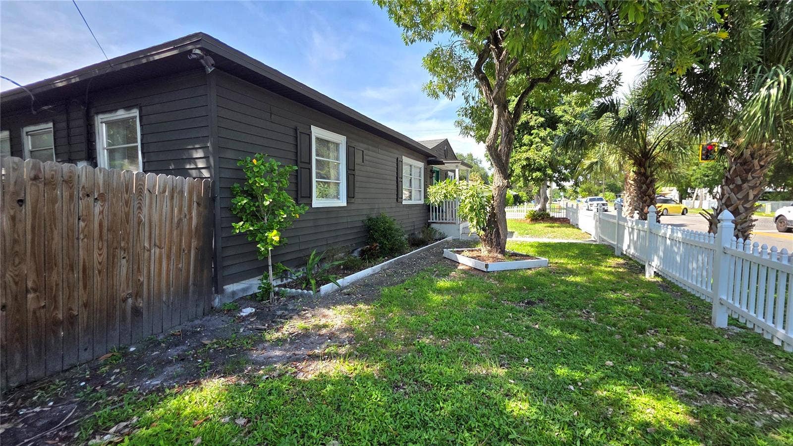 1702 26TH STREET W, Bradenton, FL 34205 Front of Home and Front Yard Entry, Fully Fenced