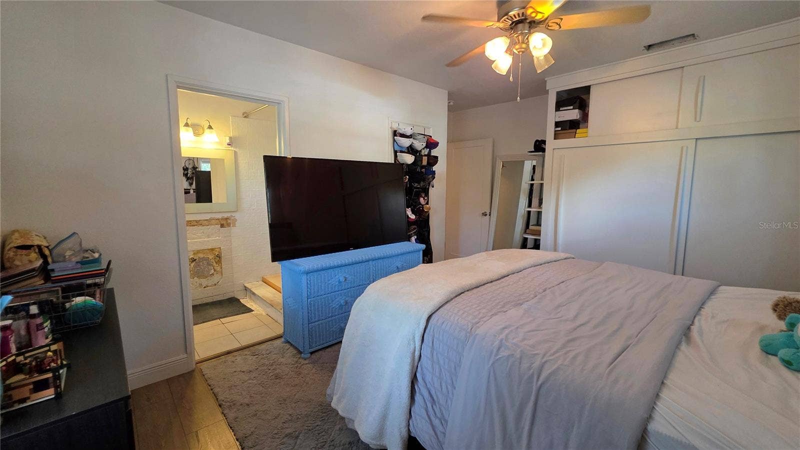1702 26TH STREET W, Bradenton, FL 34205 Primary Bedroom and Entry to En-Suite Bathroom (non-functioning)