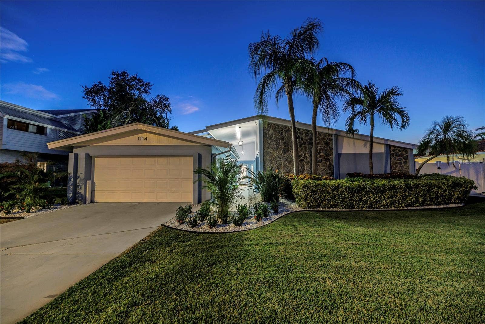 1114 2ND AVENUE S, Tierra Verde, FL 33715 Evening gem in Tierra Verde. Coastal luxury with architectural elegance.