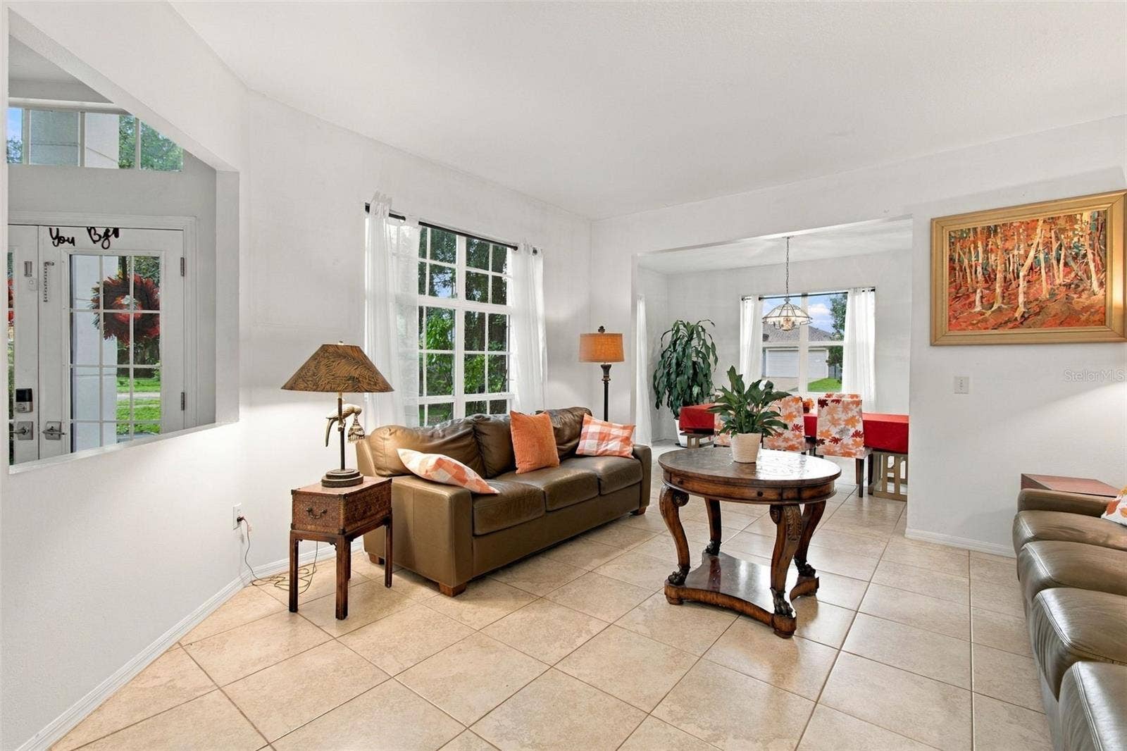 8102 STONEFIELD, Tampa, FL 33635 Easy care tile flooring on bottom level of home