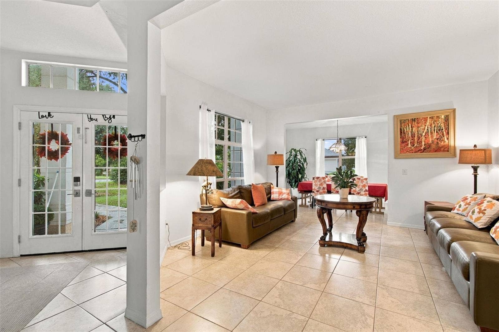 8102 STONEFIELD, Tampa, FL 33635 Entryway and Formal Living Room