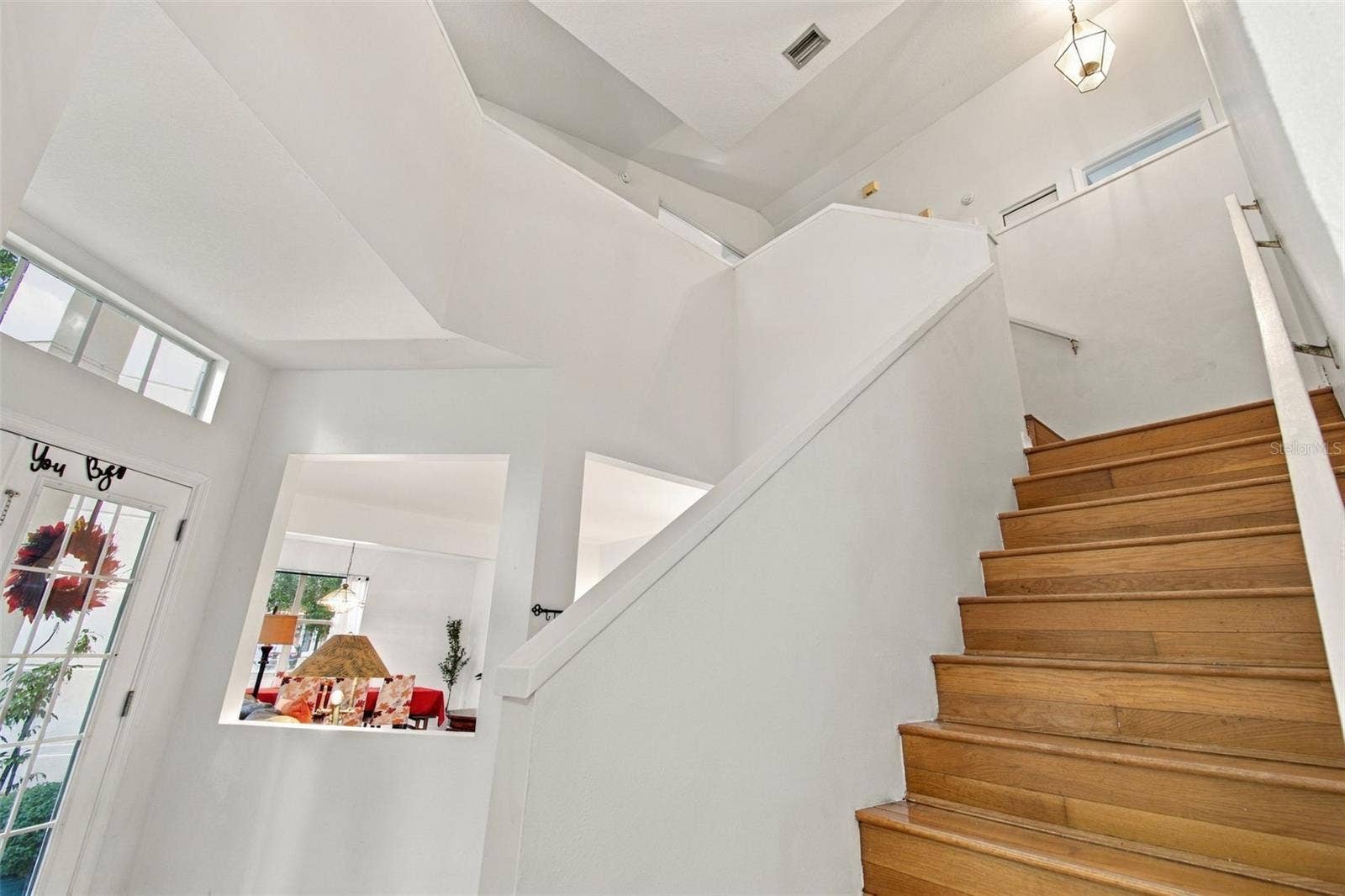 8102 STONEFIELD, Tampa, FL 33635 Stairs with Wood Flooring
