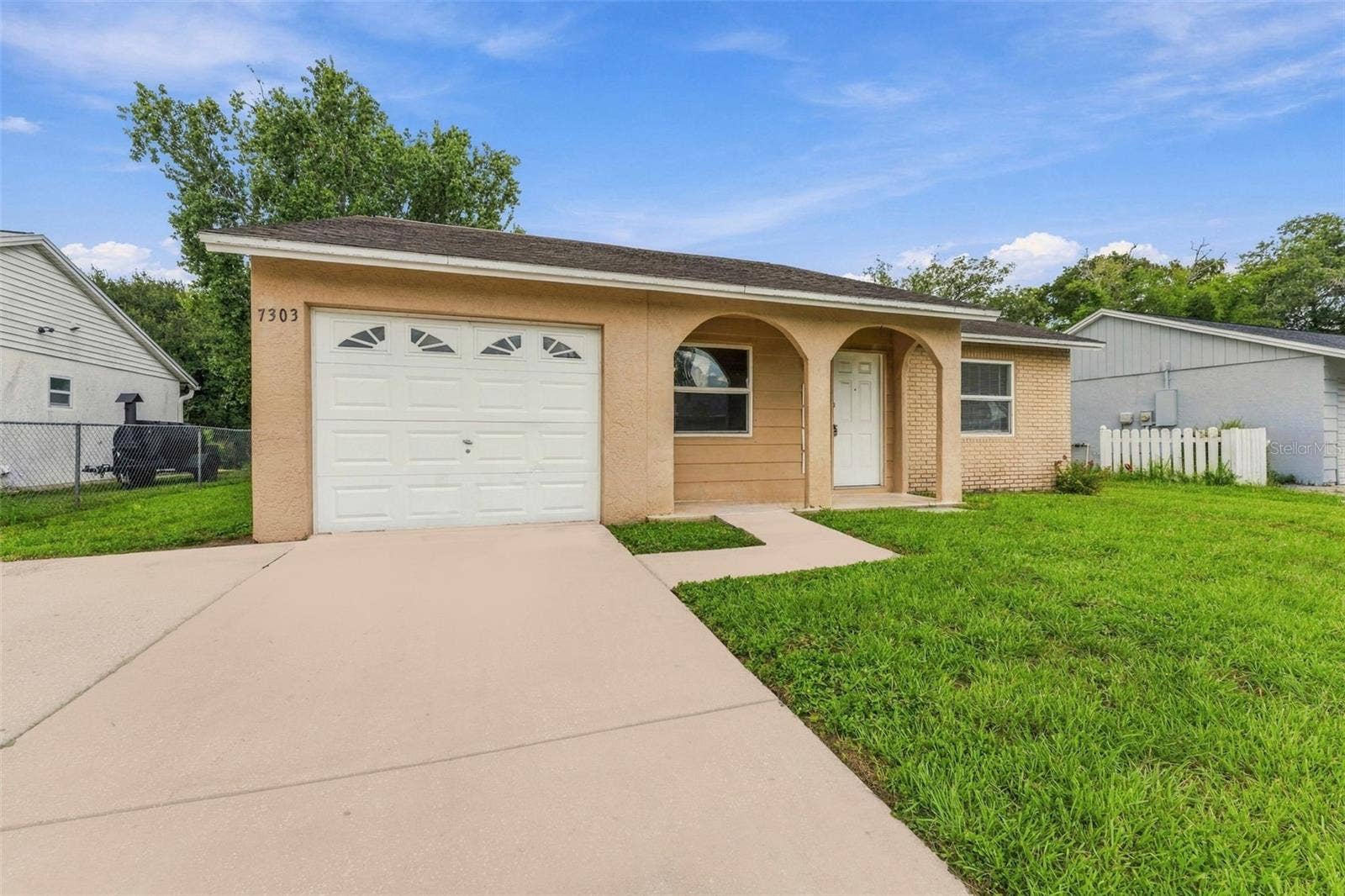 7303 RIVERBANK DRIVE, New Port Richey, FL 34655 Welcoming Front Exterior