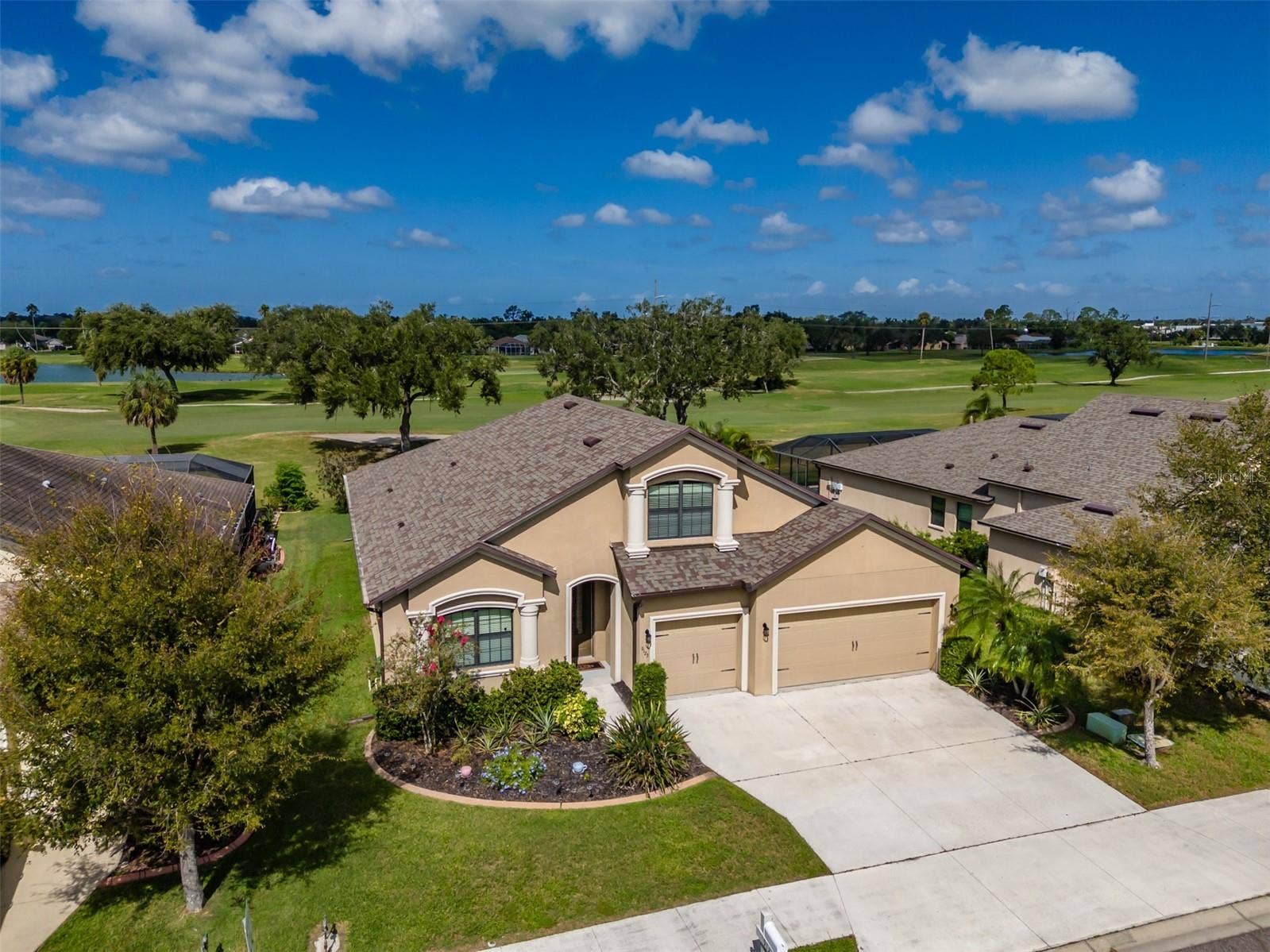 9123 RAES CREEK PLACE, Palmetto, FL 34221 What a beautiful golf course setting