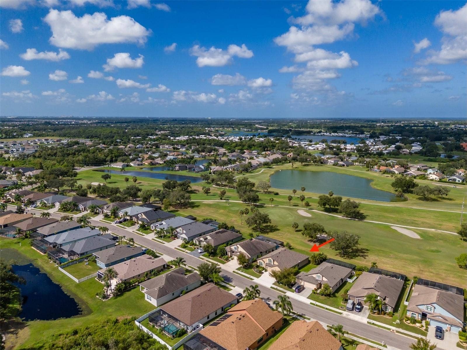 9123 RAES CREEK PLACE, Palmetto, FL 34221 What a beautiful golf course setting