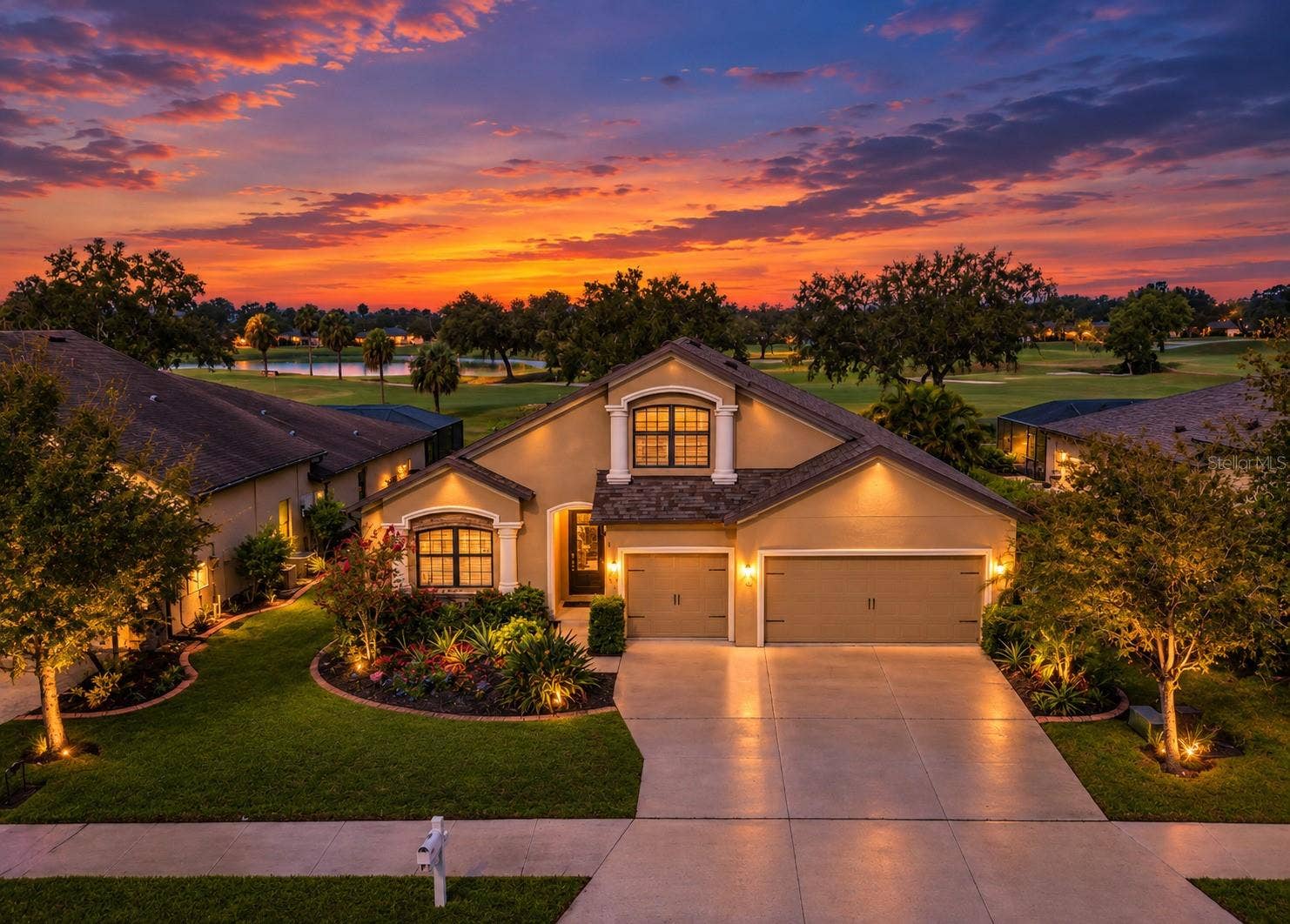 9123 RAES CREEK PLACE, Palmetto, FL 34221 What a beautiful setting