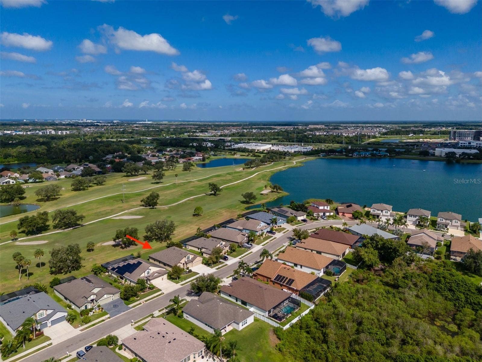 9123 RAES CREEK PLACE, Palmetto, FL 34221 What a beautiful golf course setting