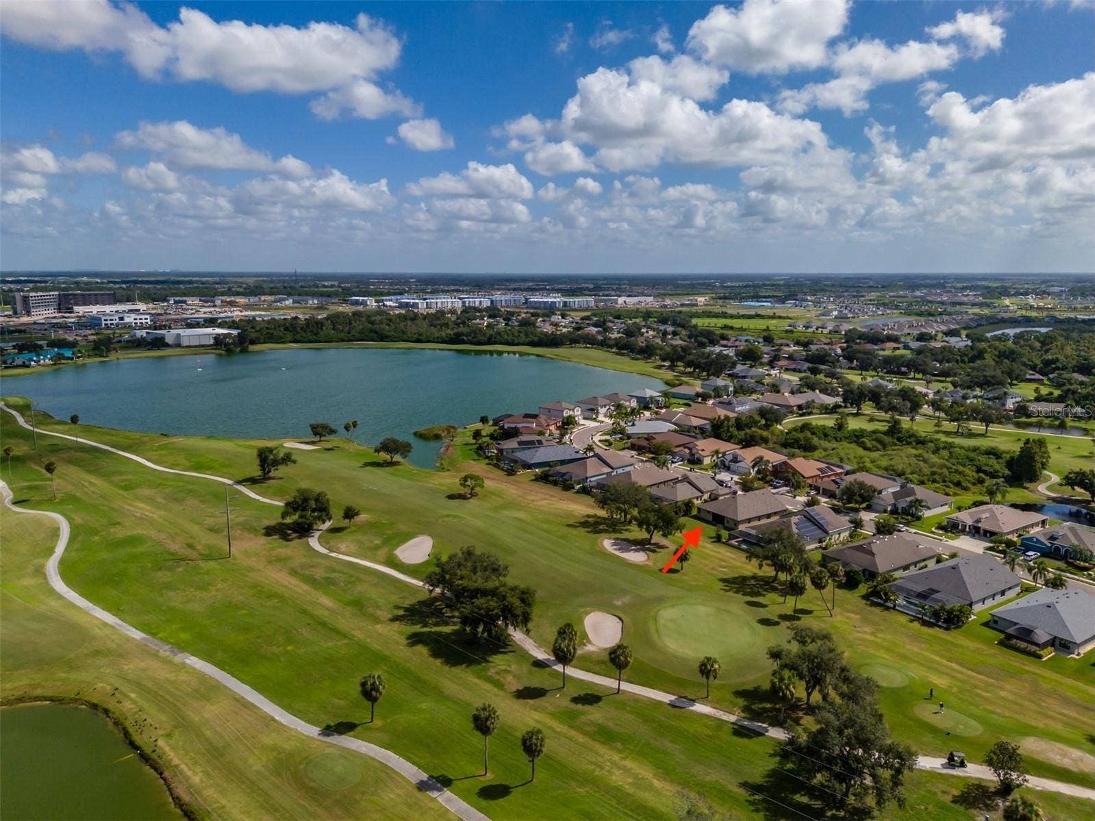 9123 RAES CREEK PLACE, Palmetto, FL 34221 What a beautiful golf course setting