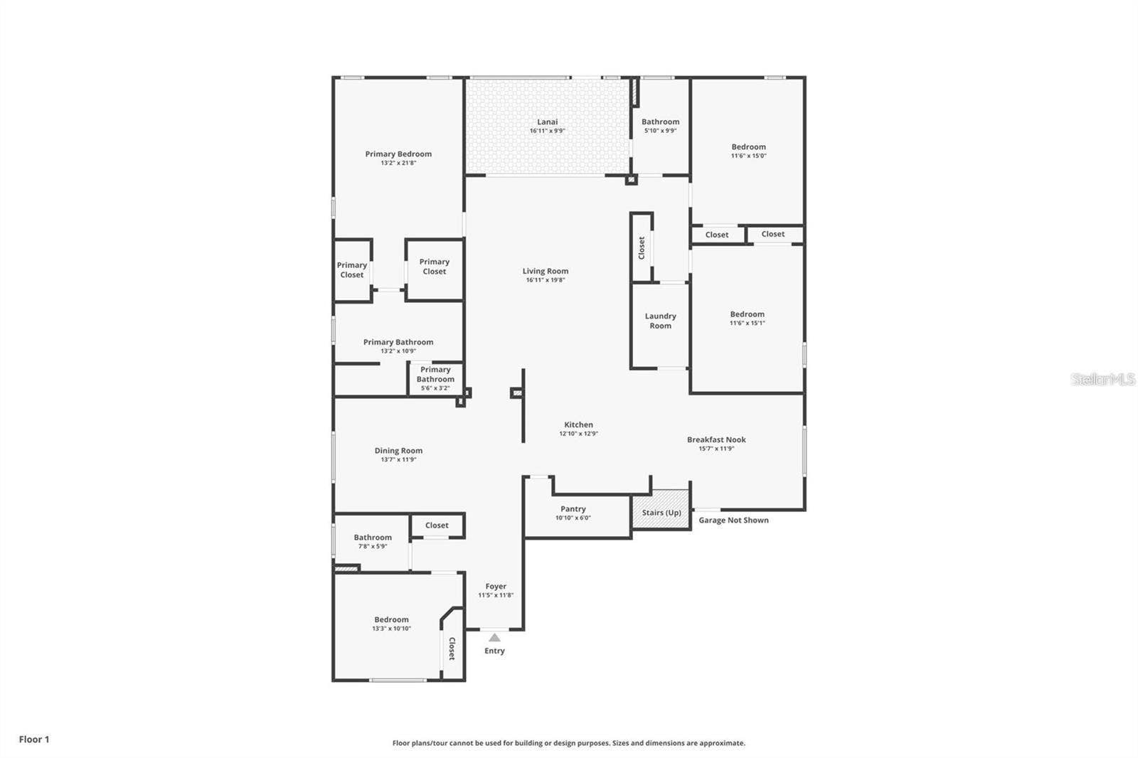 9123 RAES CREEK PLACE, Palmetto, FL 34221 Floor plan