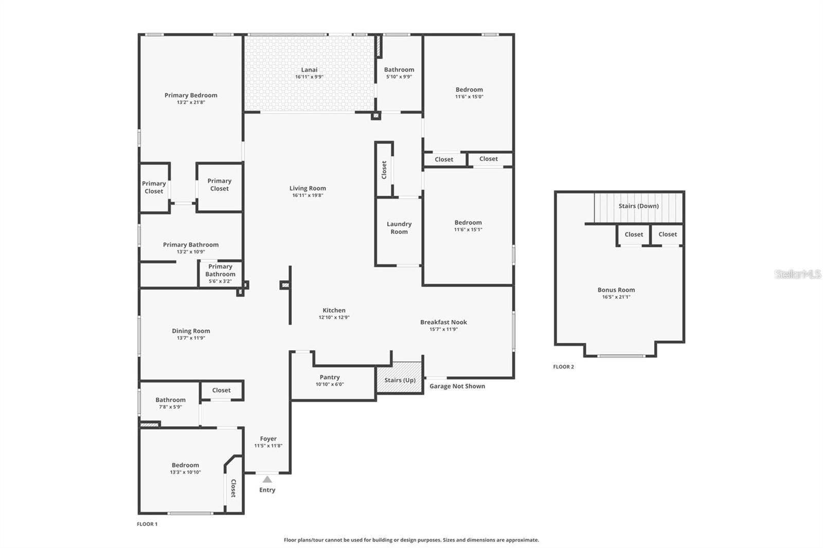 9123 RAES CREEK PLACE, Palmetto, FL 34221 Floor plan