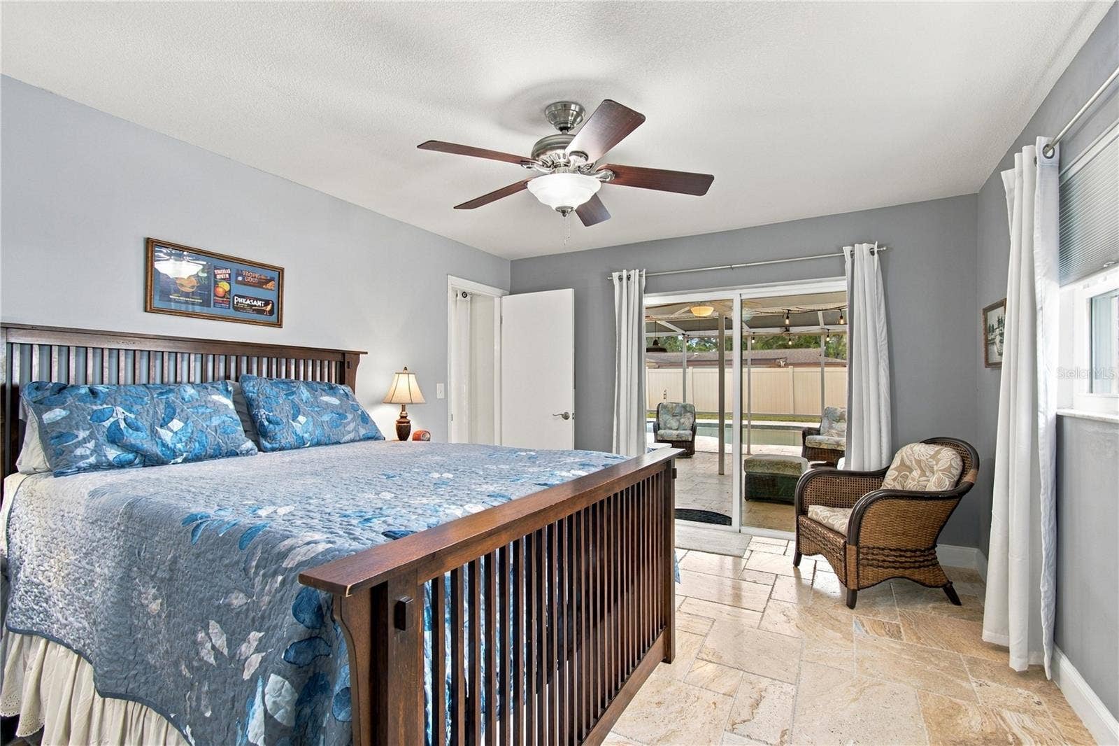 1967 ARVIS CIRCLE E, Clearwater, FL 33764 Master has lanai and pool access