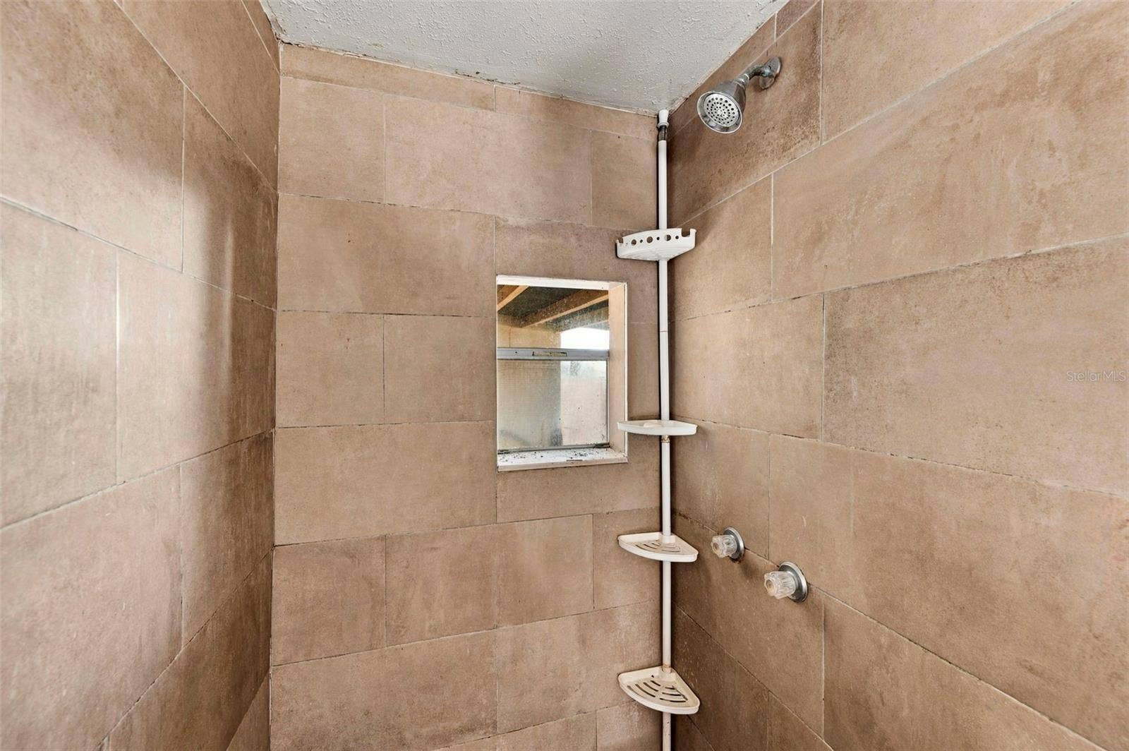 Rear residence  walk-in shower, additional bathroom view