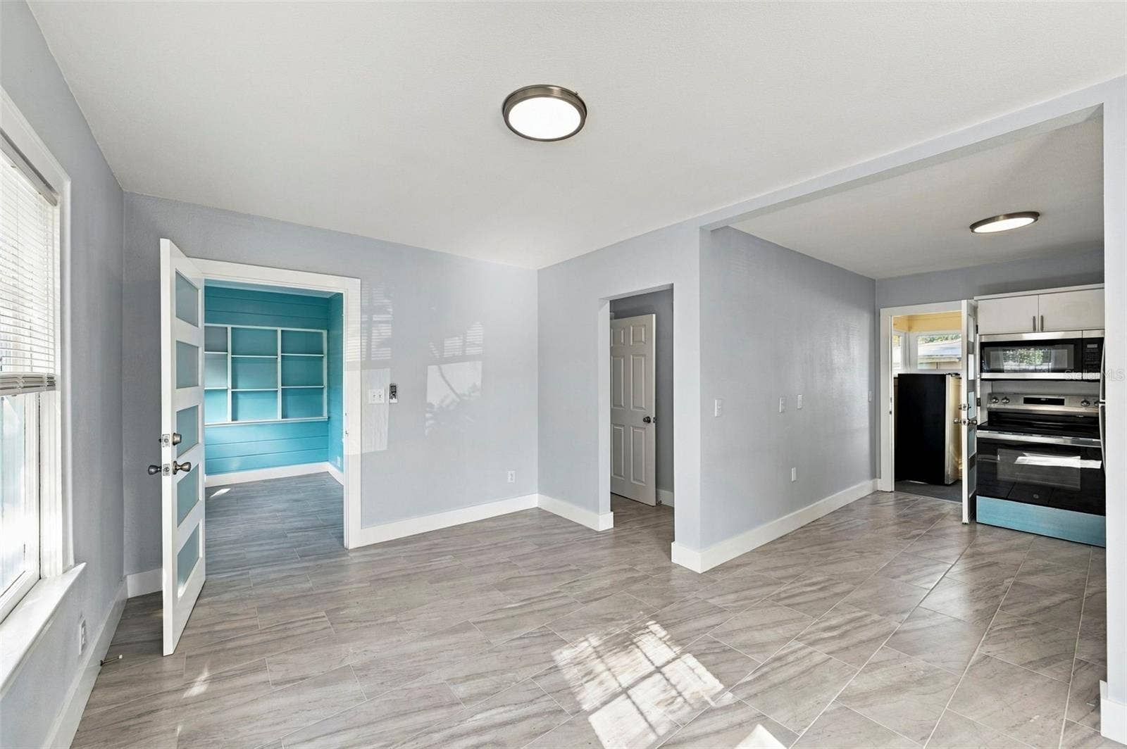 Front residence  open living and kitchen area