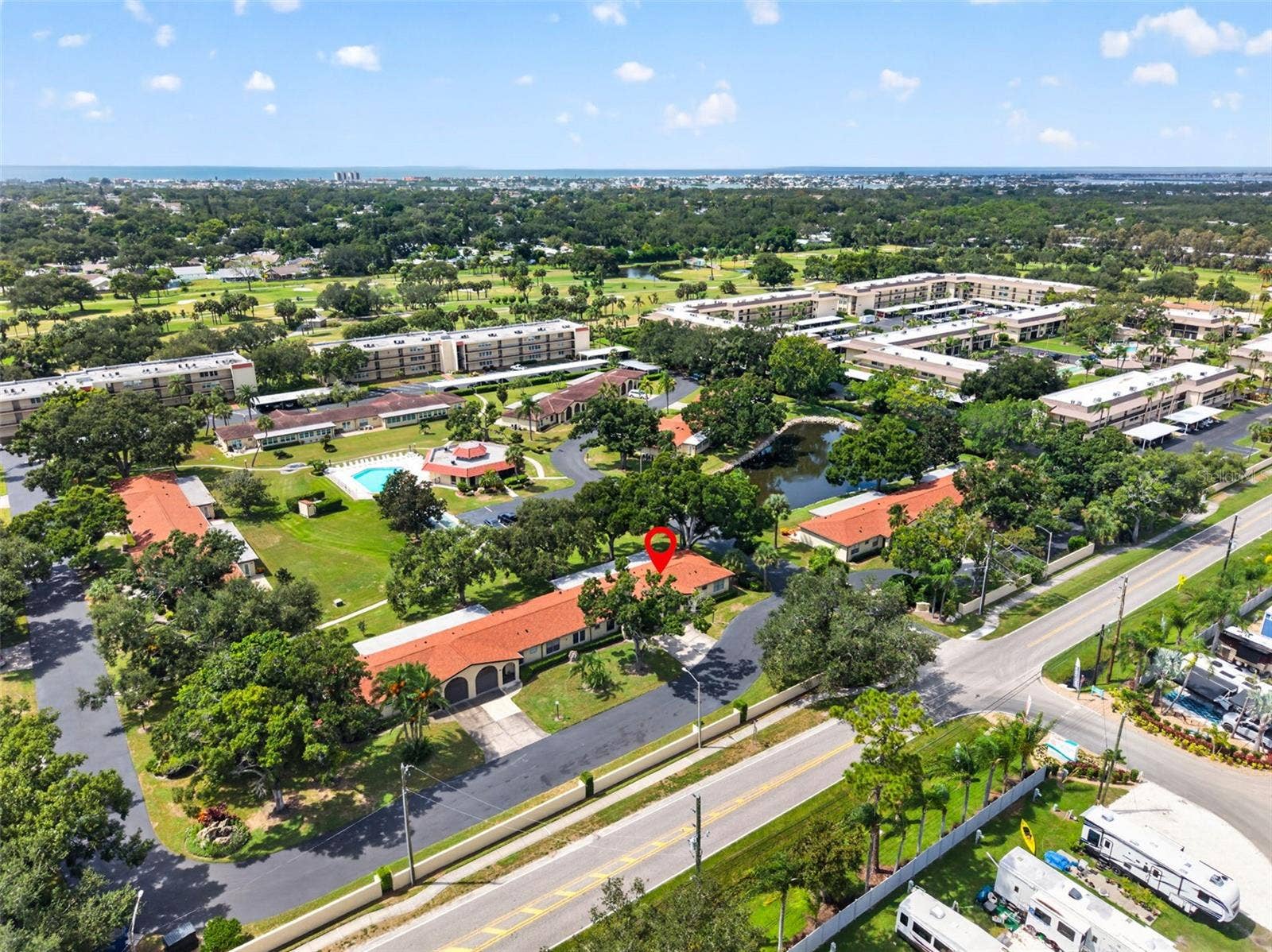12200 VONN ROAD, #7D, Largo, FL 33774 Aerial View