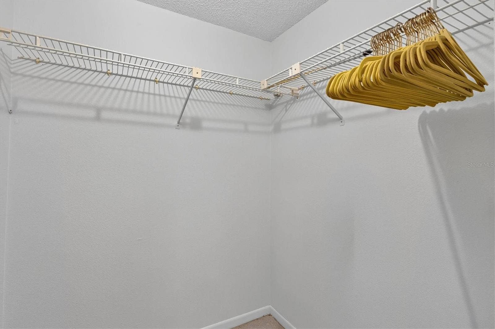 Large walk-in closet.