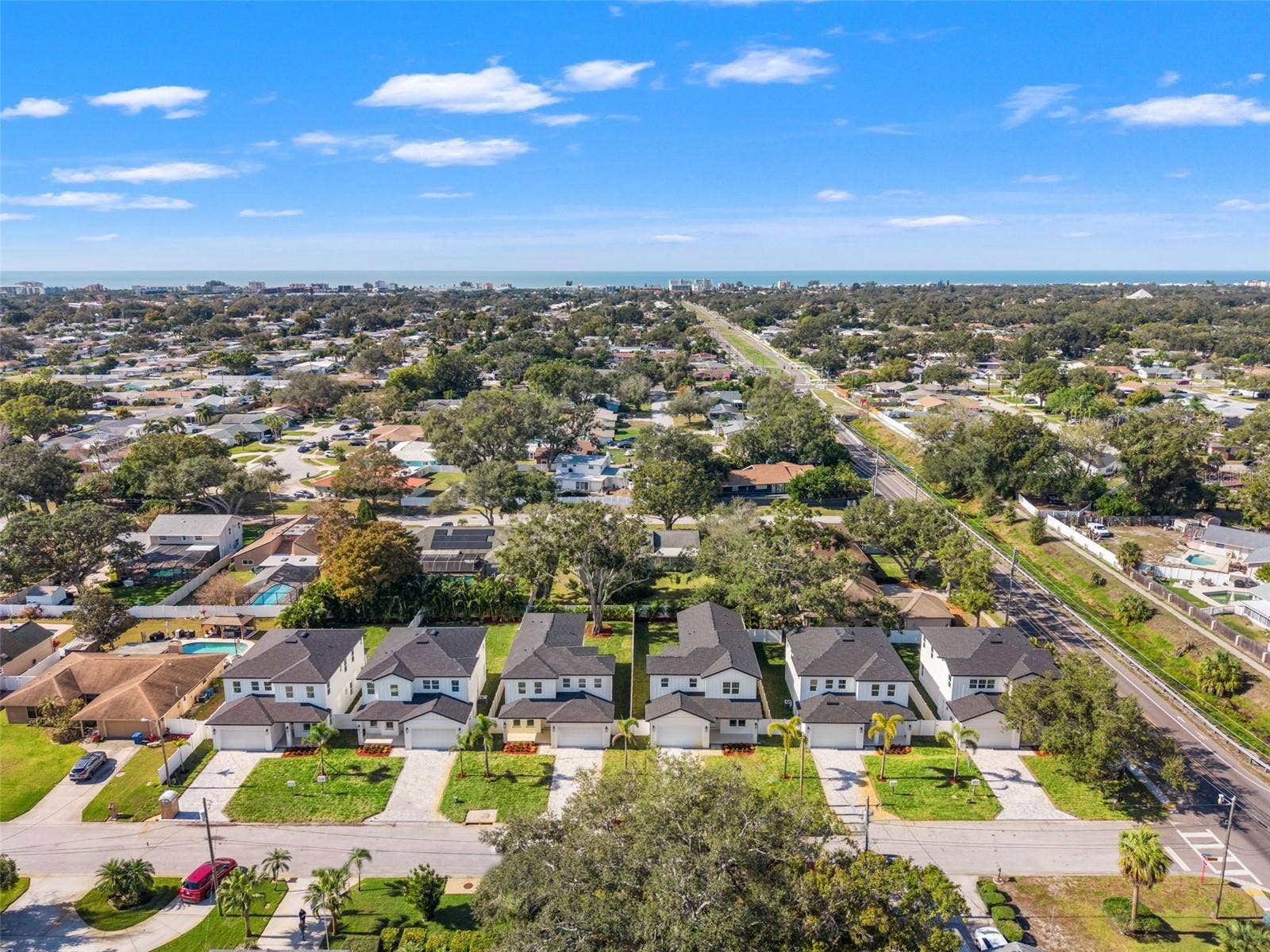10154 HODSON PLACE, Seminole, FL 33776 aerial views