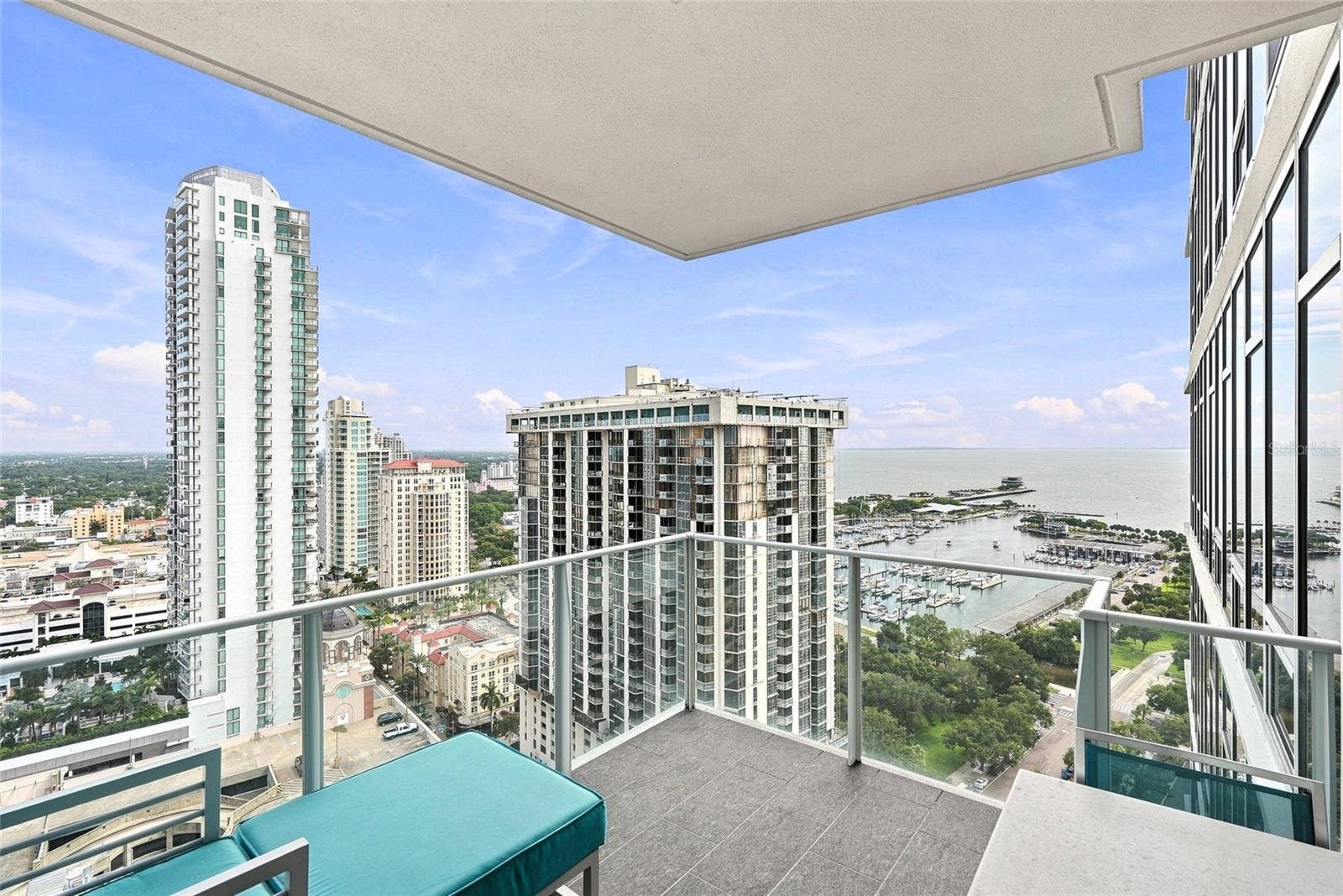 175 1ST STREET S, #2701, St Petersburg, FL 33701 private terrace